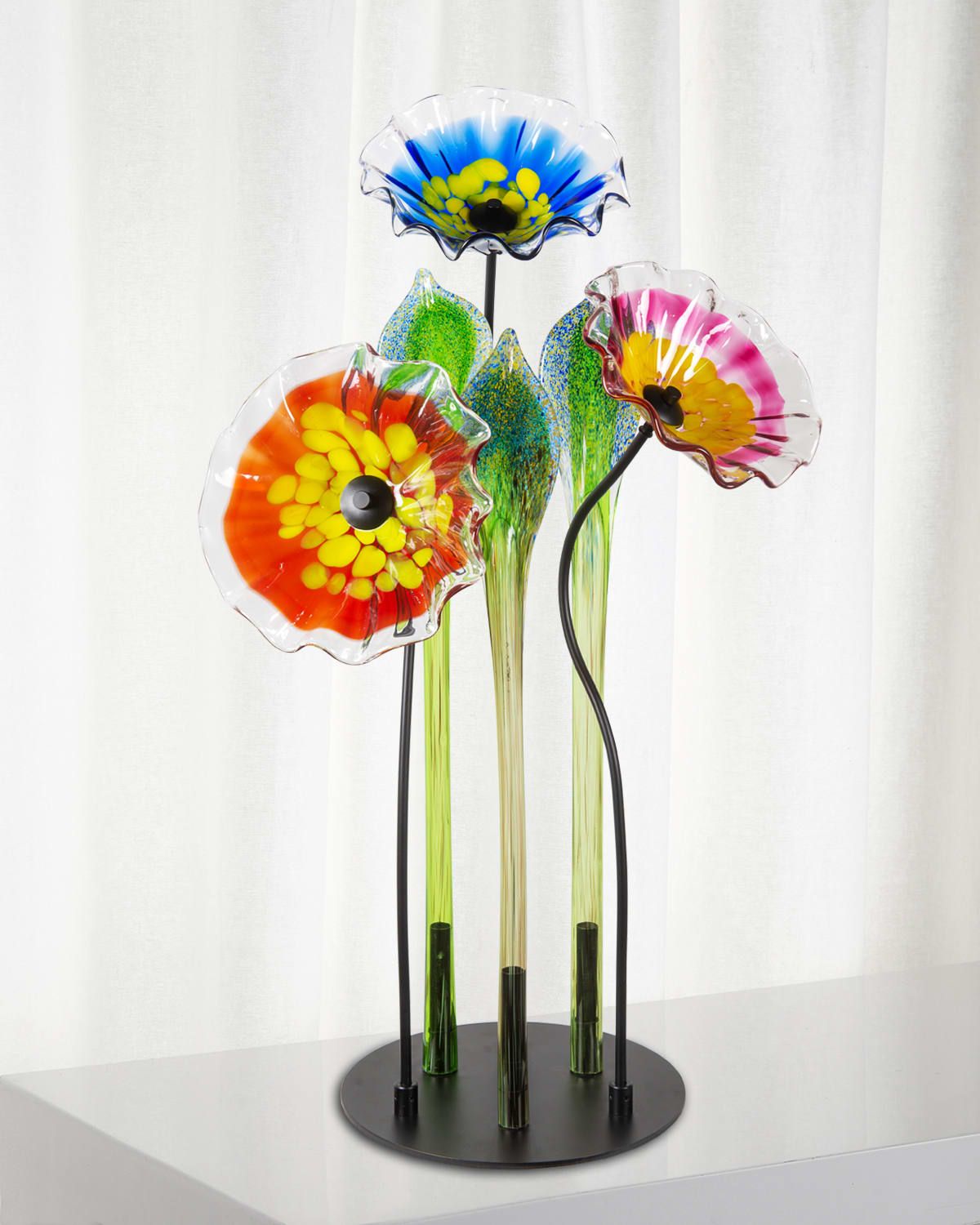 Fiore Bloom Art Glass Decor
