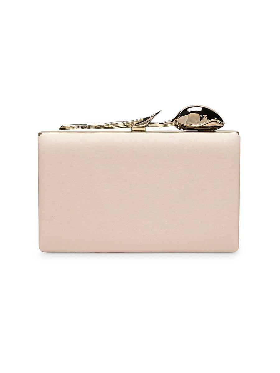 Women's Bloom Rose Convertible Clutch - Champagne
