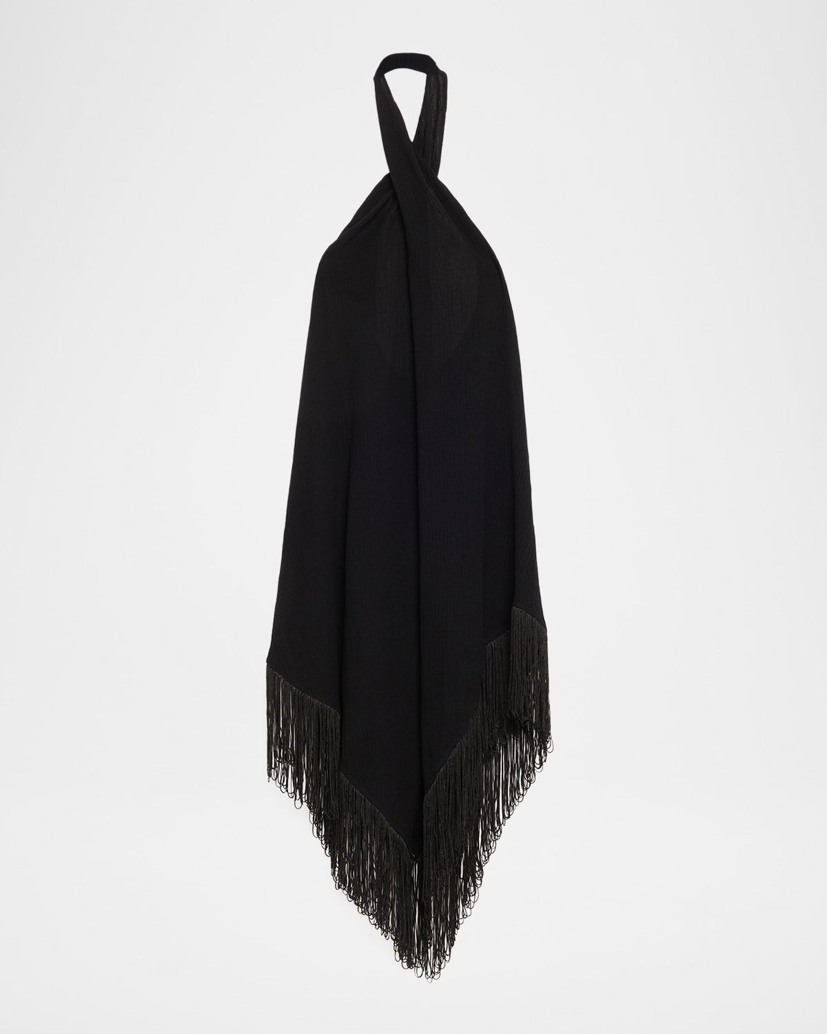 Kate Fringe-Trim Dress