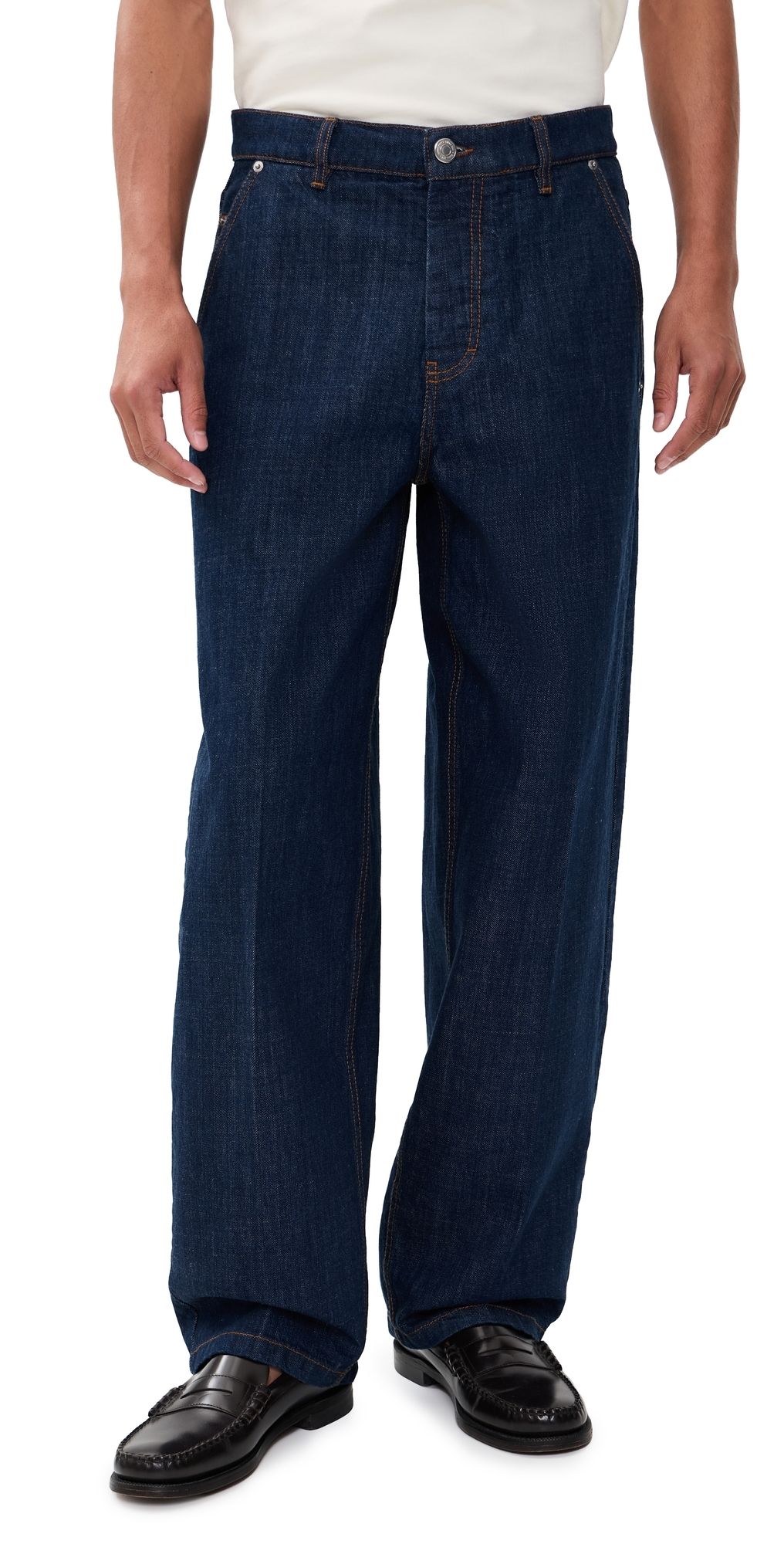 AMI Balloon Fit Jeans Indigo 33