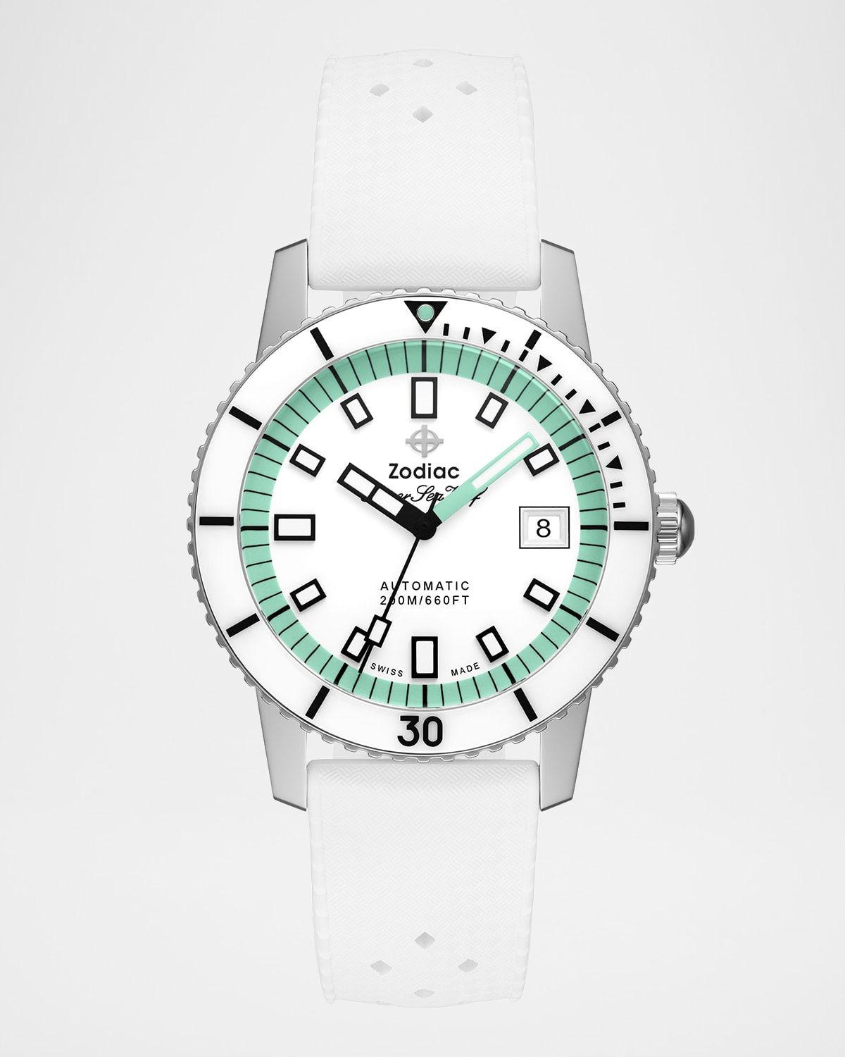 Men & apos;s Compression Diver II Automatic Rubber-Strap Watch, 40mm