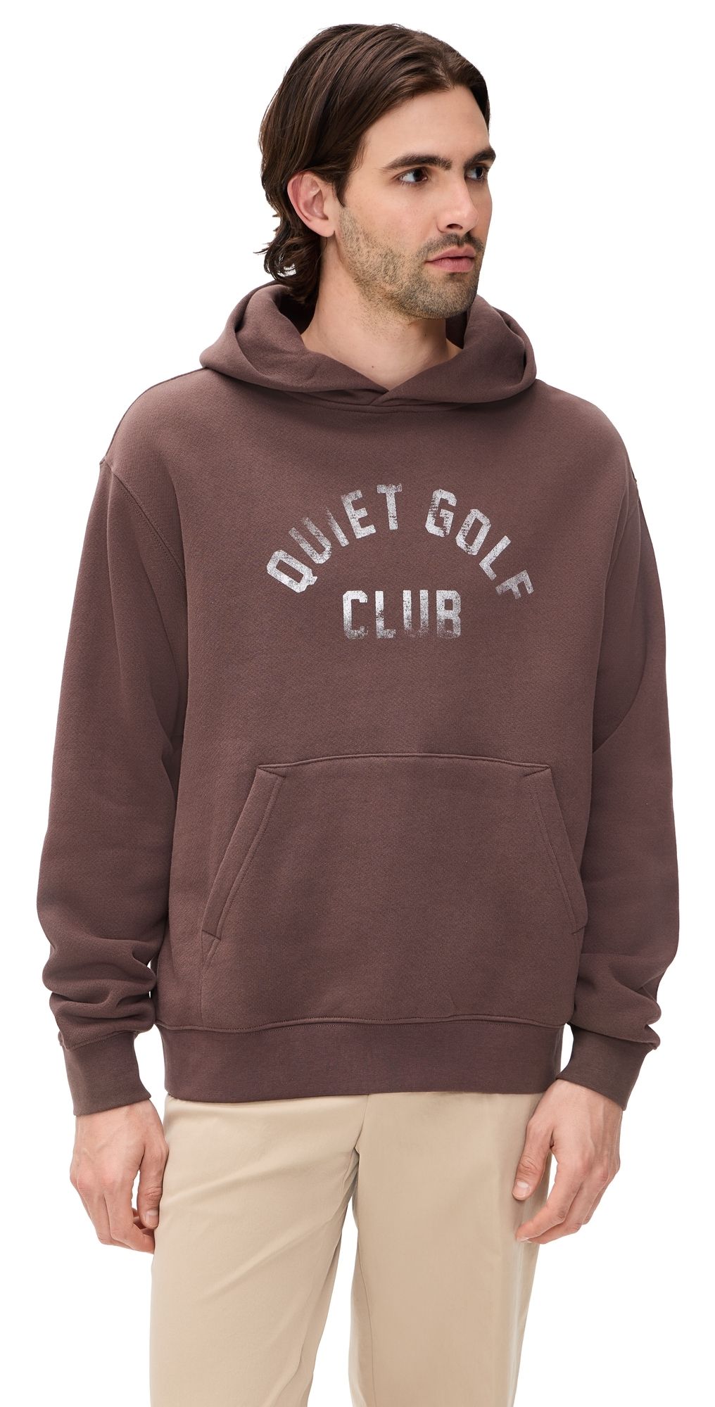 Quiet Golf QGC Hoodie Brown XL