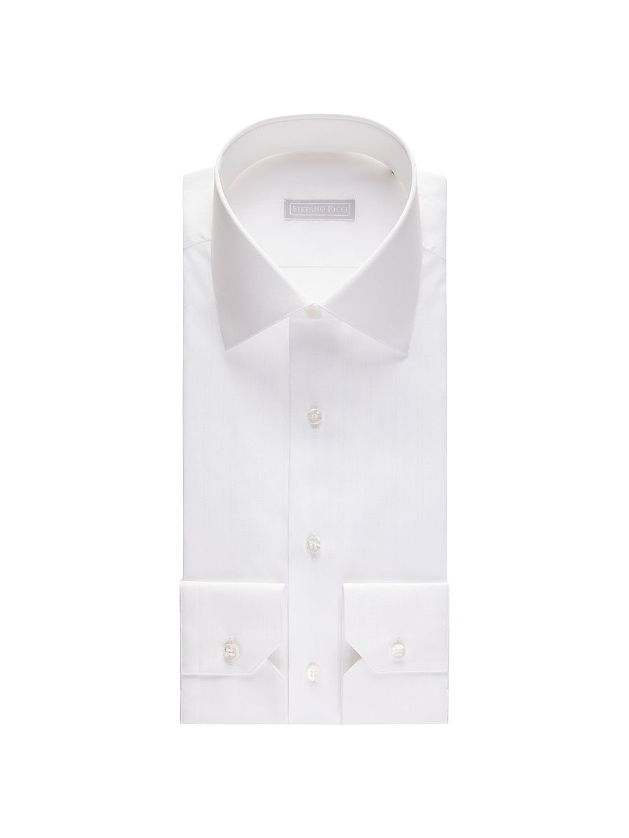 Men's Refined Classic Dress Shirt - White - Size 16.5