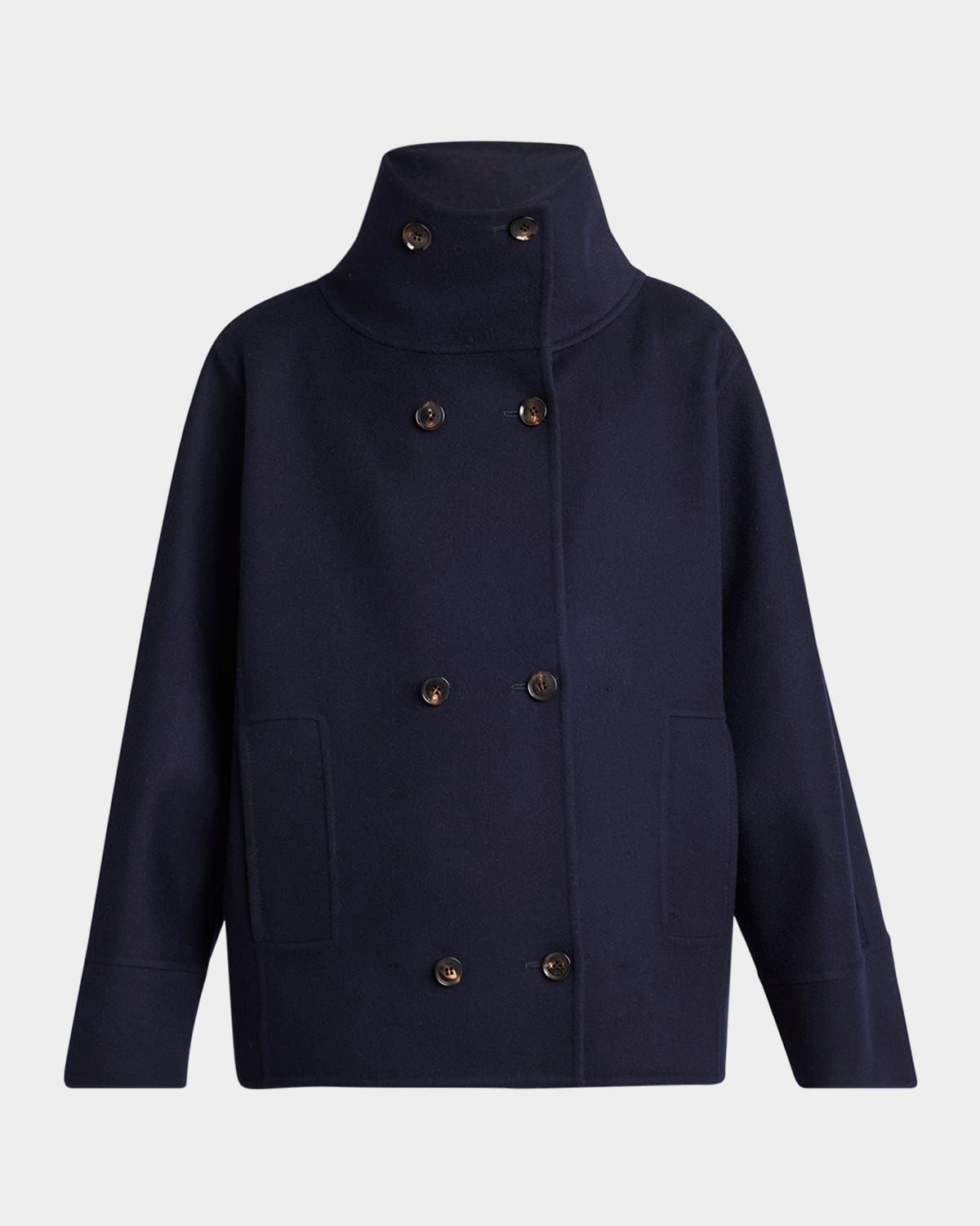 Cashmere Double-Breasted Jacket