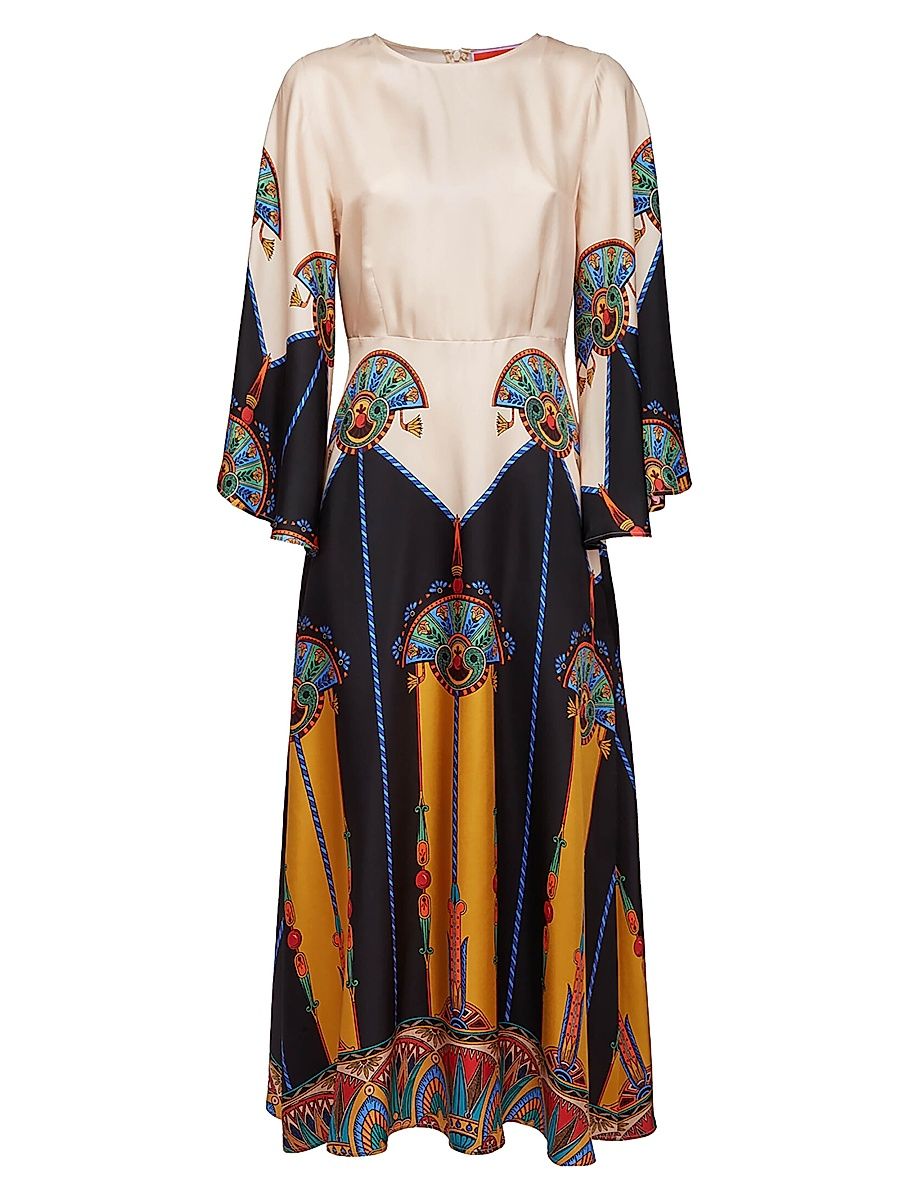 Women's Sorella Dress - Ivory Black - Size XS