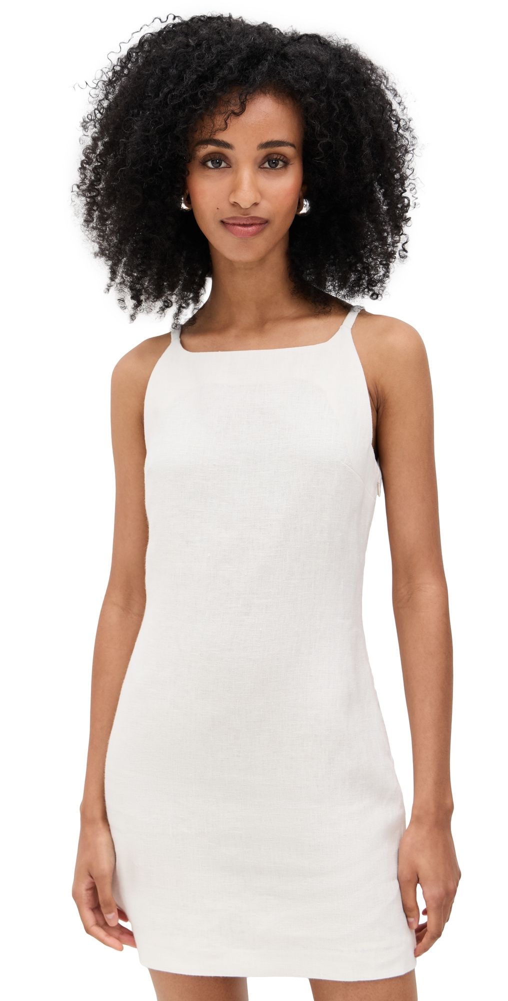 POSSE Neve Mini Dress Cream L