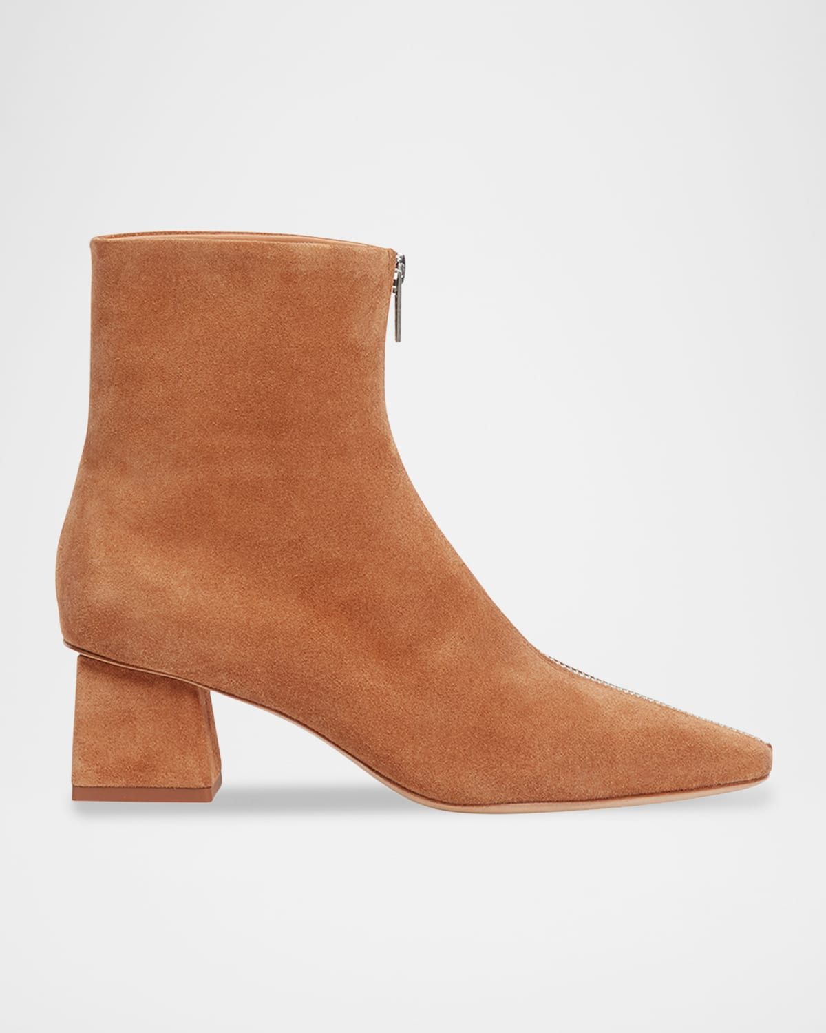 Ryder Suede Zip Booties