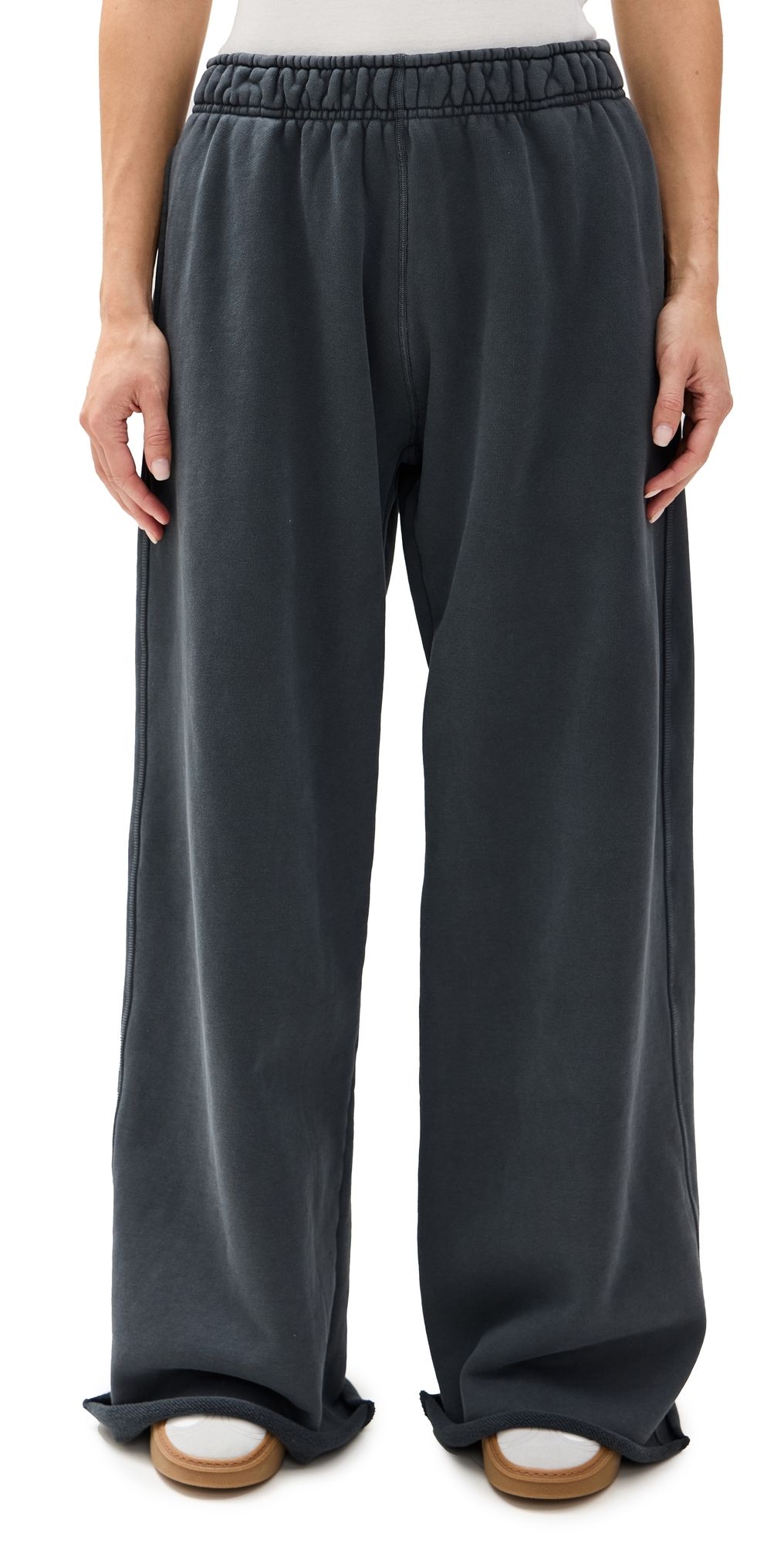 SLVRLAKE Wide Sweatpants Charcoal S