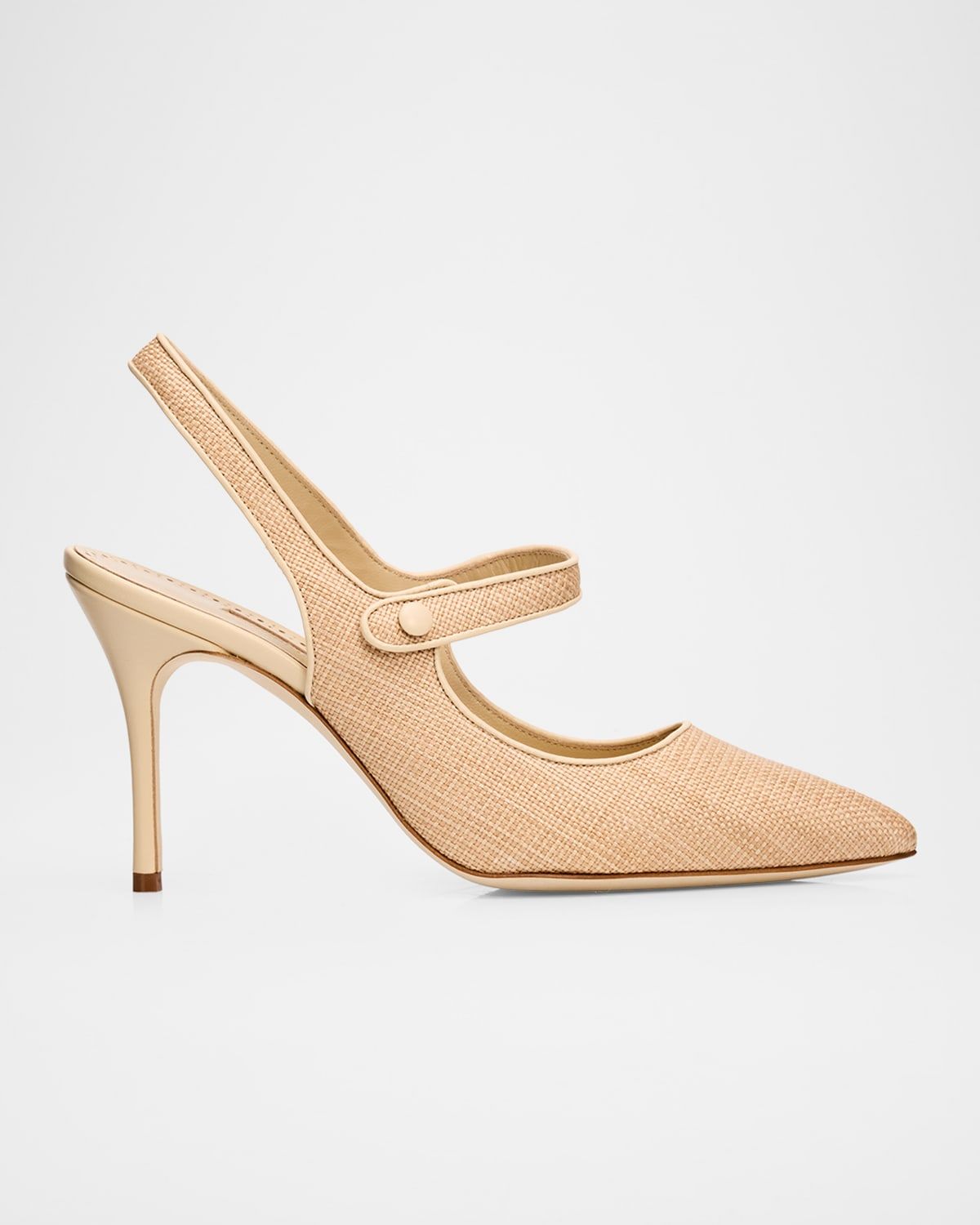 50mm Camparisli Mary Jane Slingback Pumps