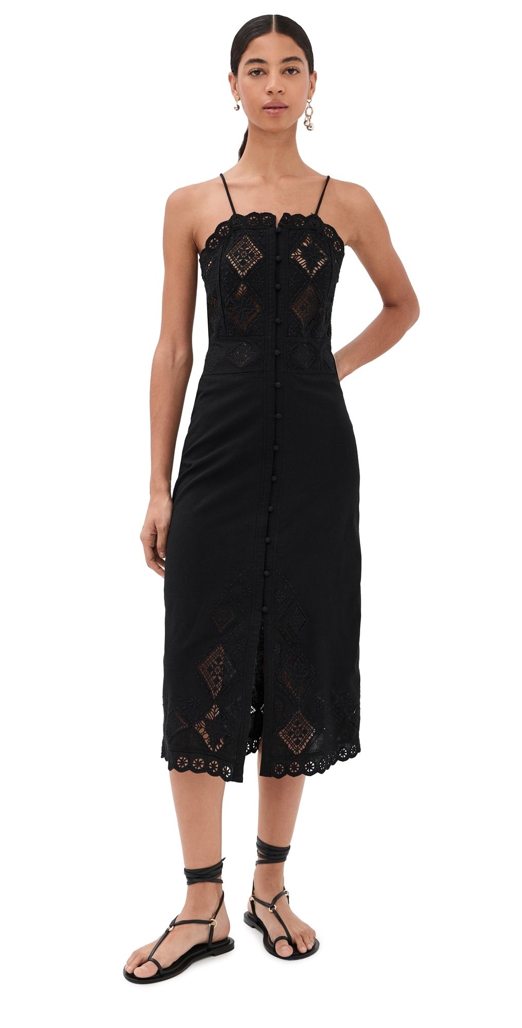 Isabel Marant Nelsane Dress Black 34