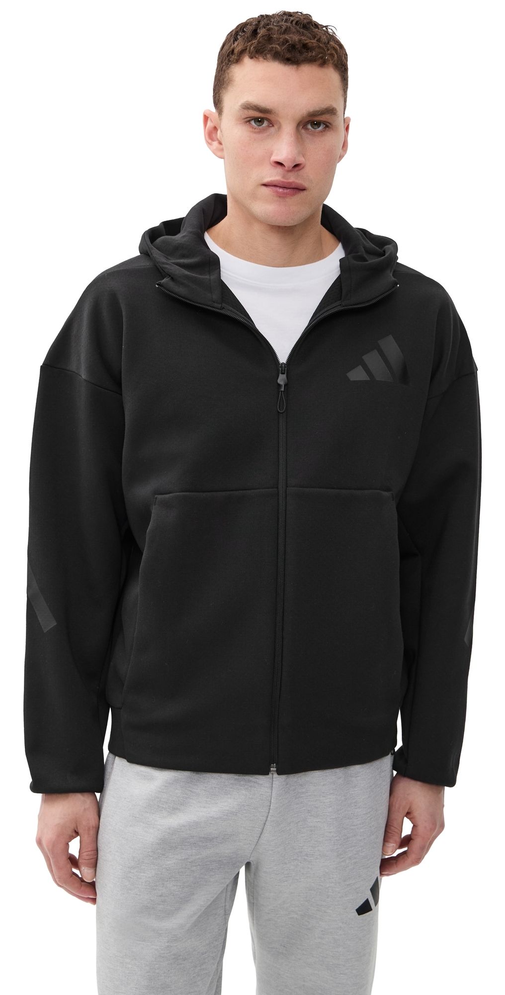 adidas Adidas Z. N.E. Full Zip Sweatshirt Black S