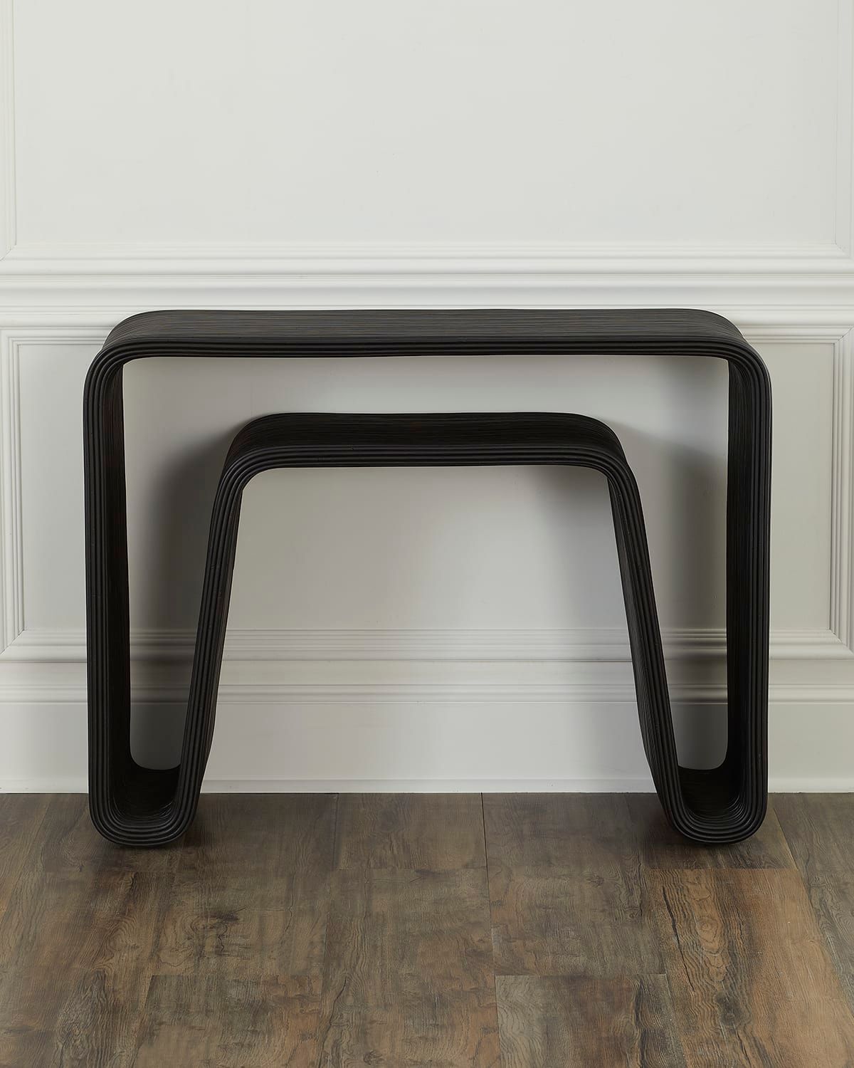 Beltran Rattan Console Table