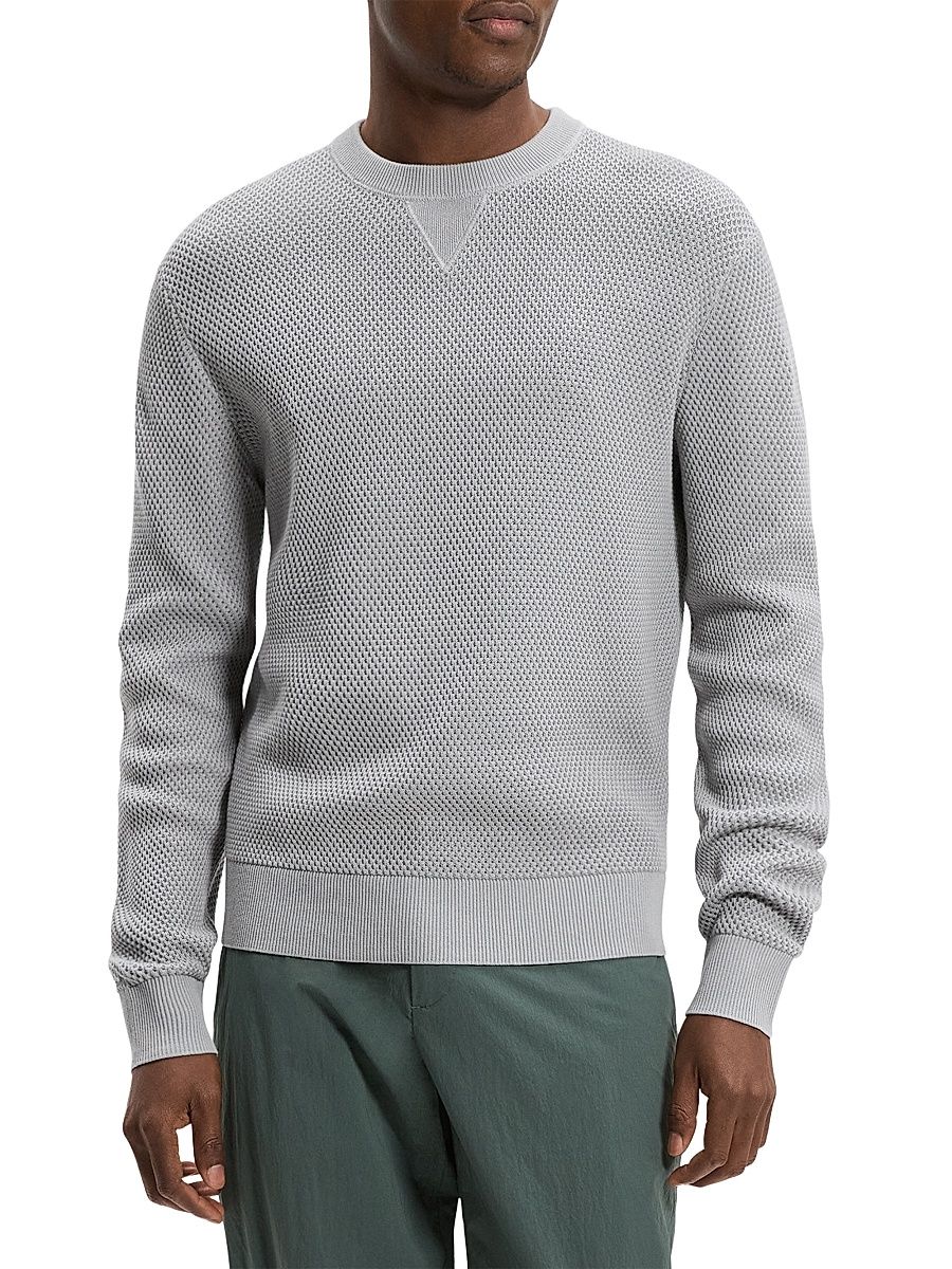 Men's Myhlo Cotton Crewneck Sweater - New Dark Vapor - Size XXL