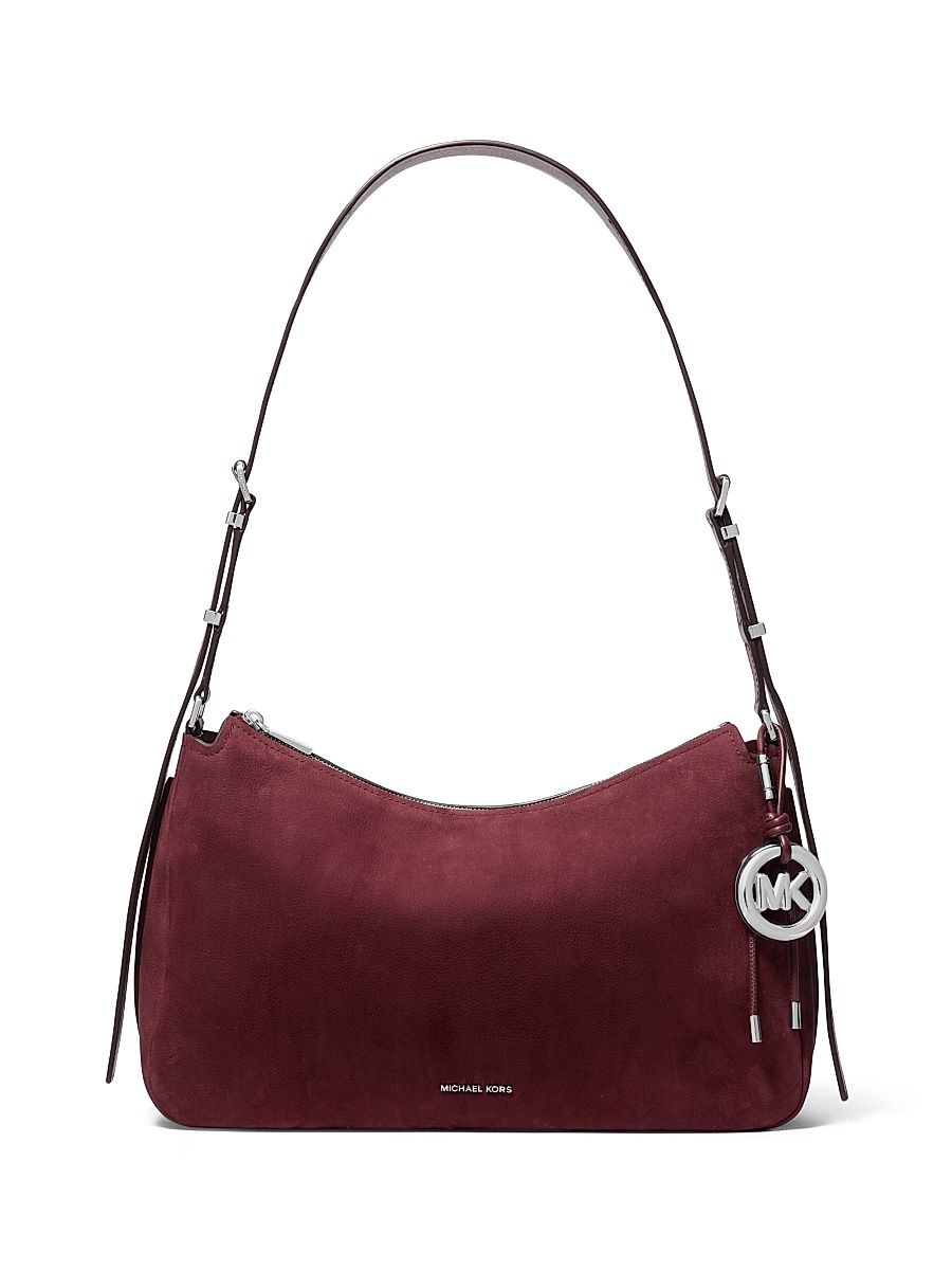 Women's Nolita Leather Shoulder Bag - Oxblood