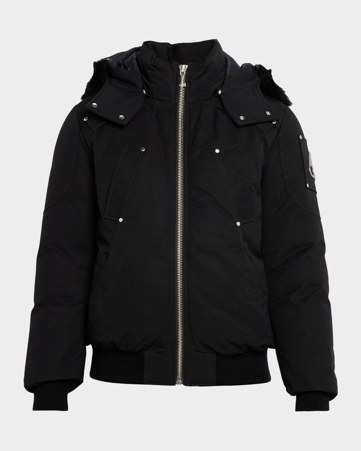 Men & apos;s Original Ballist Shearling Trim Bomber Jacket