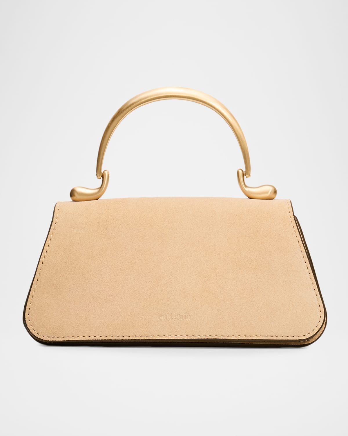 Rasima Suede & Leather Crossbody Bag