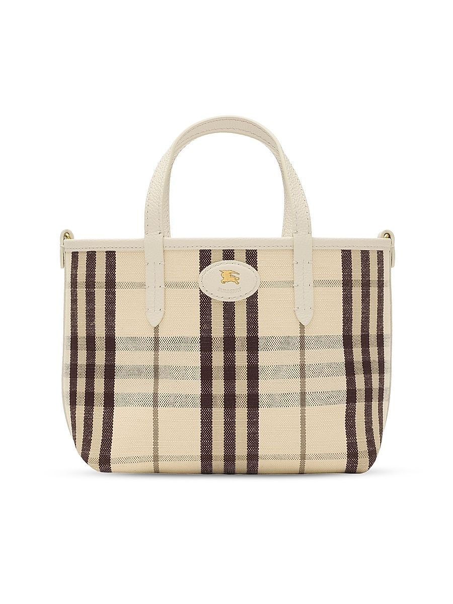 Women's Bloomsbury Mini Reversible Leather Tote Bag - Soap And Light Beige