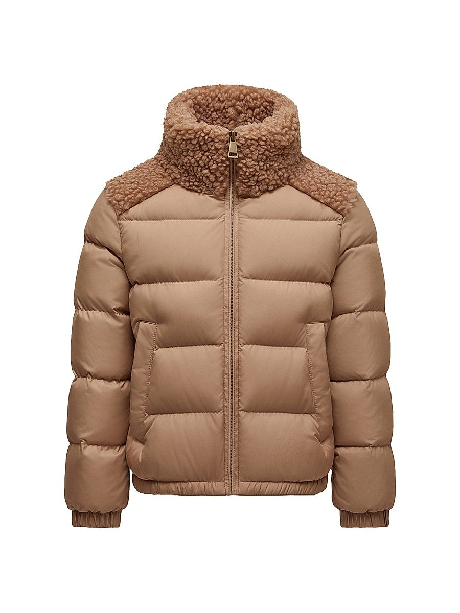 Little Girl's & Girl's Vard Puffer Jacket - Camel Beige - Size 6