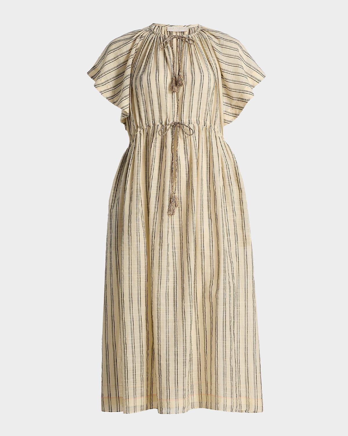 Ariane Striped Coverup Dress