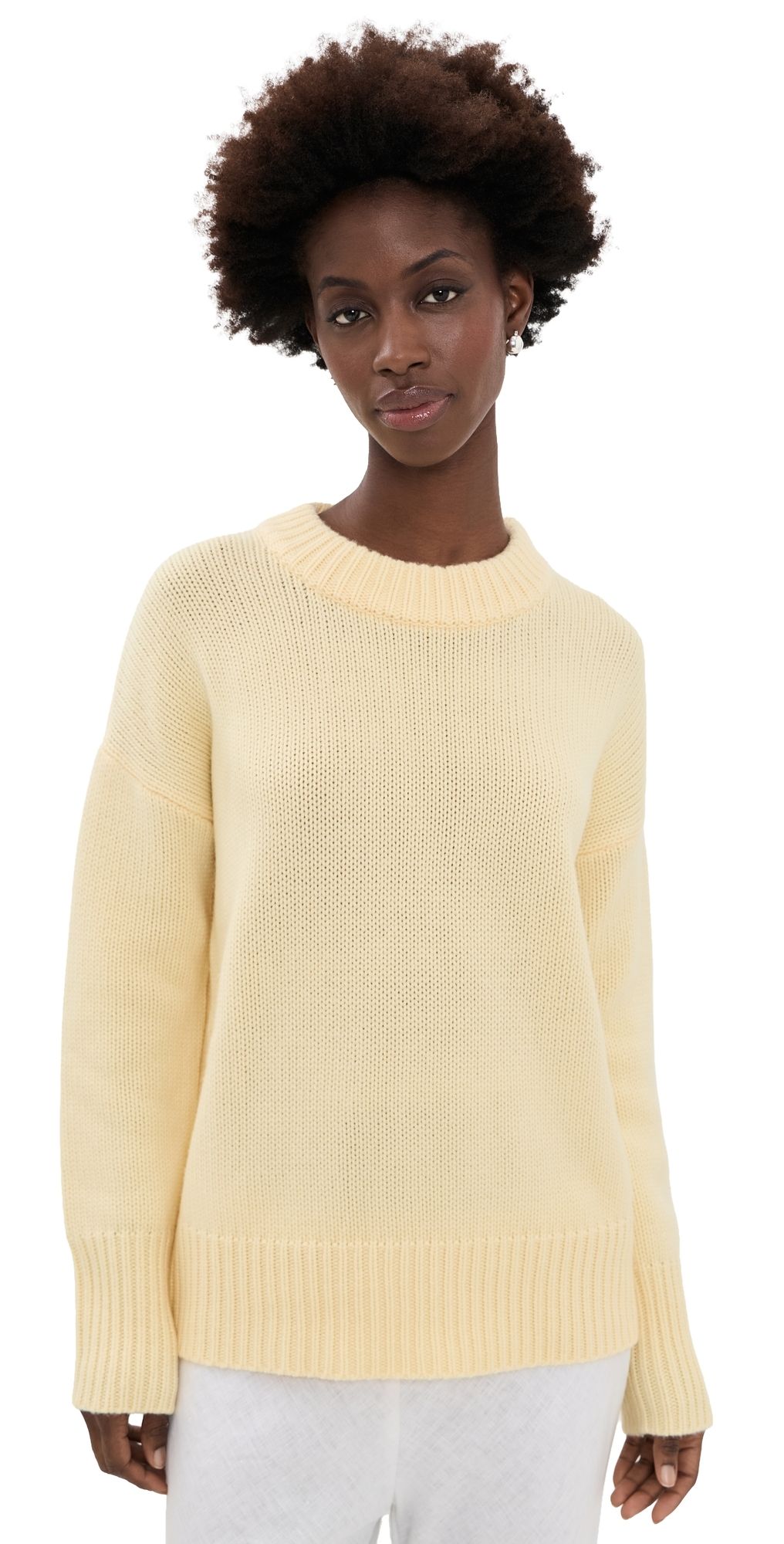 La Ligne Solid Marin Sweater Butter XXS