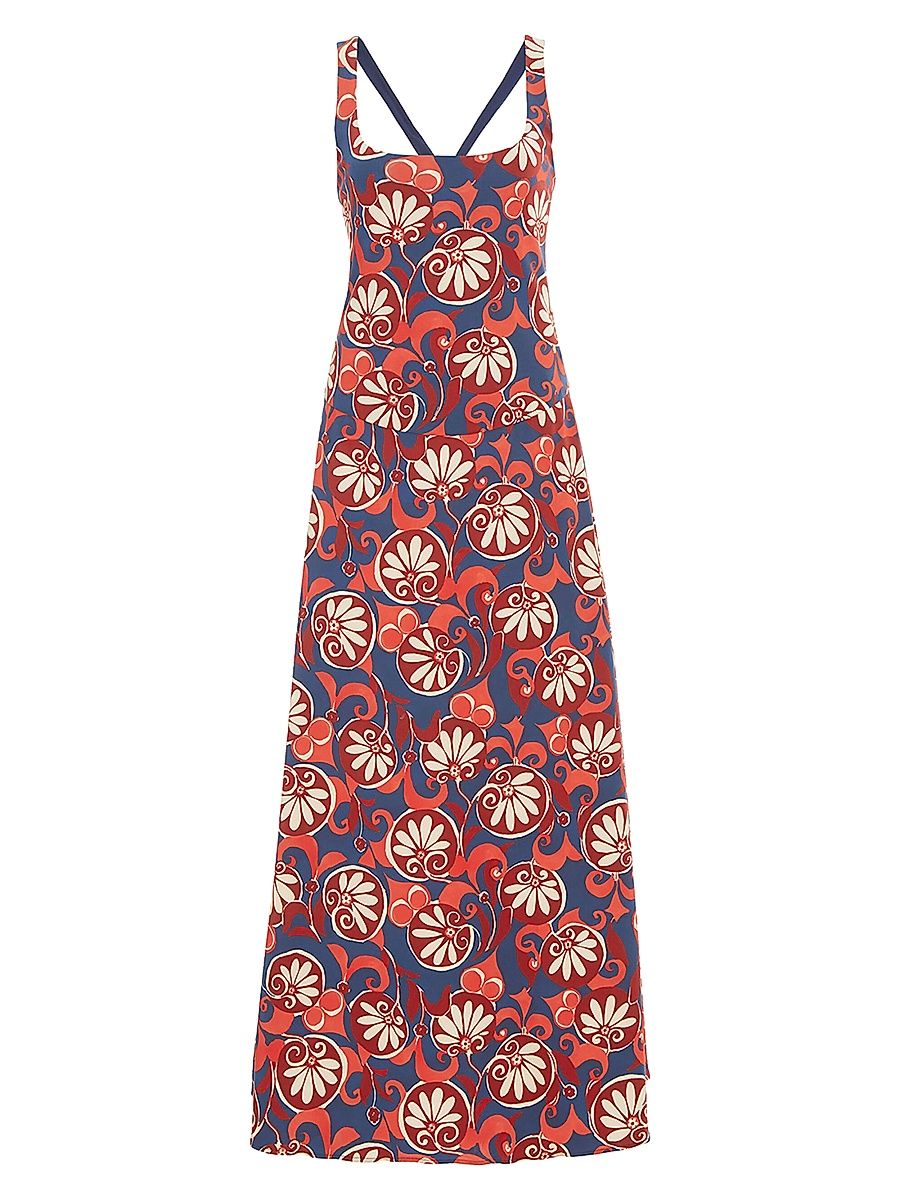 Women's Flipper Dress - Moonflower Navy - Size XS