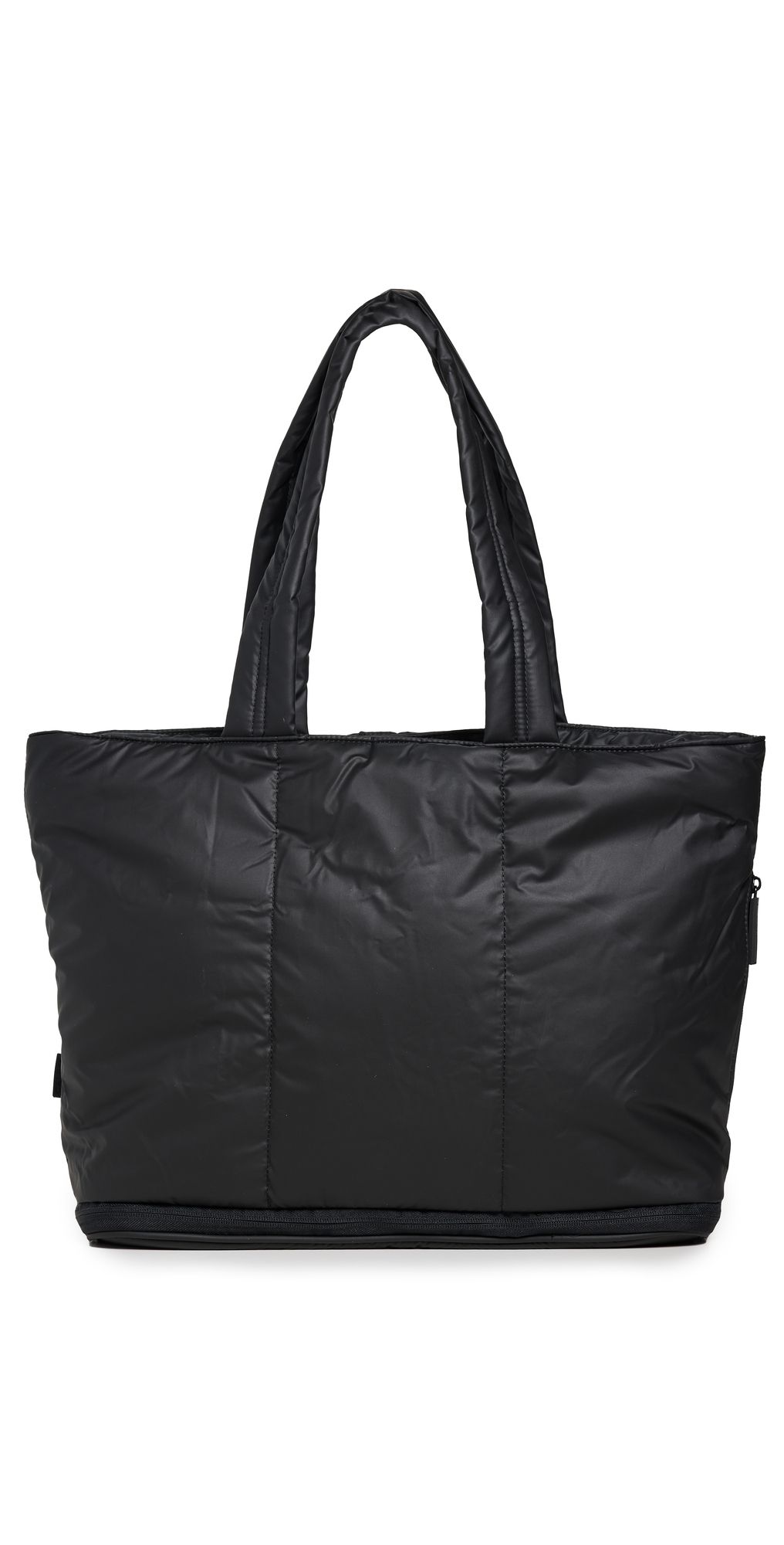 CALPAK Luka Expandable Laptop Tote Bag Matte Black One Size