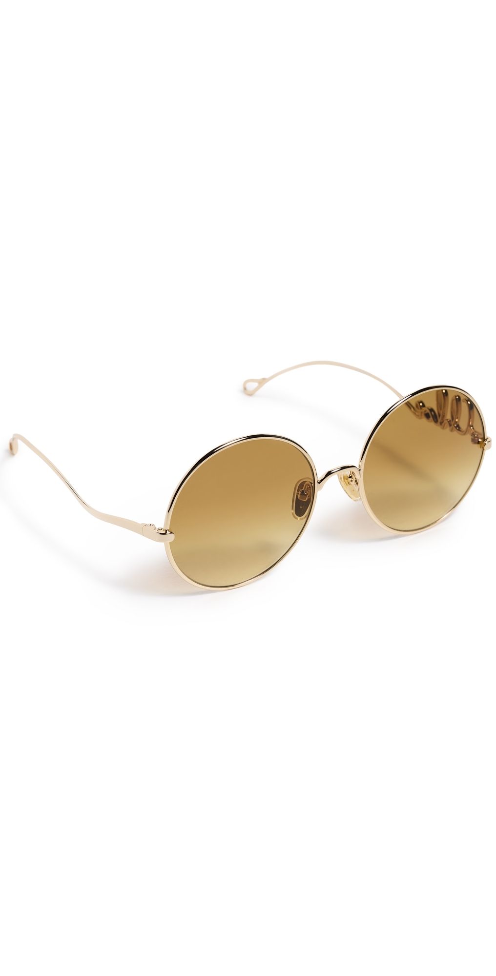 Chloé Iconic Sunglasses Gold-Gold-Brown One Size