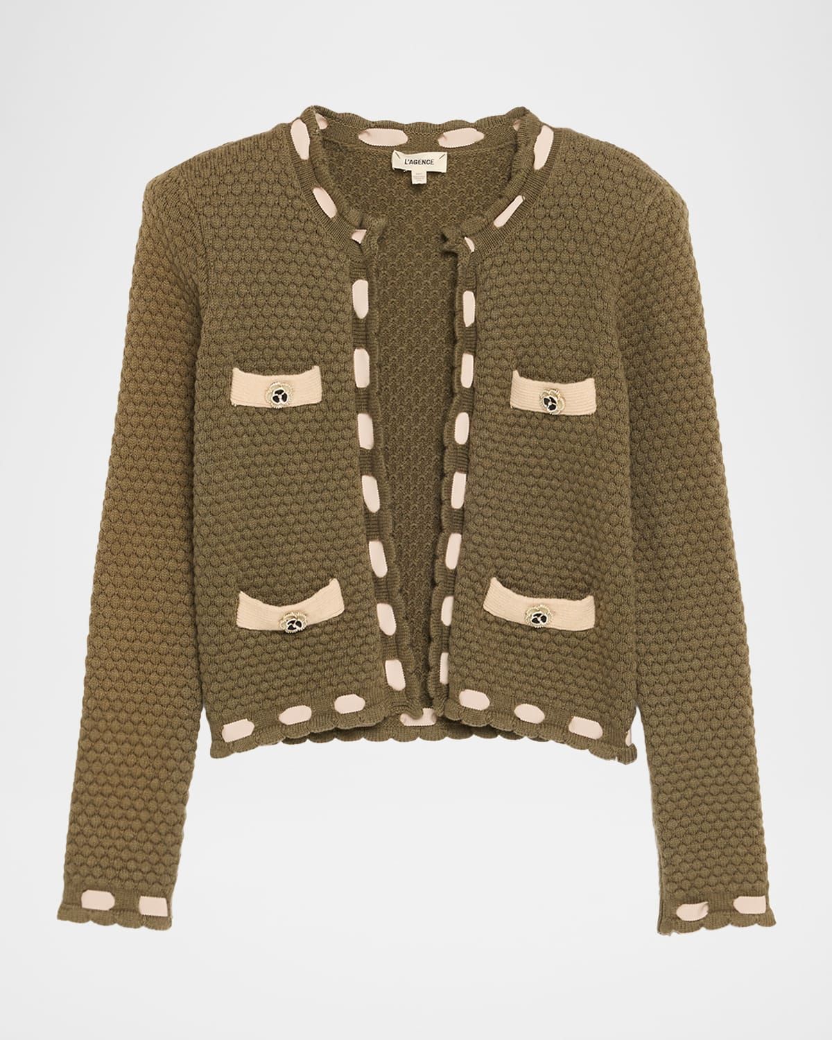 Astor Contrast Trim Cardigan