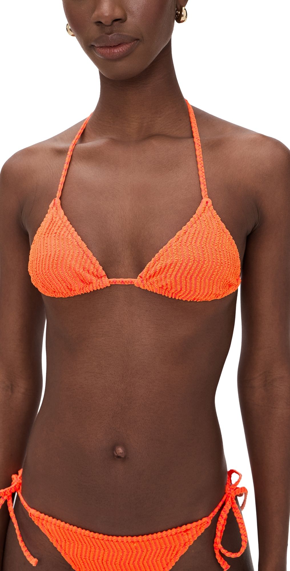 Solid & Striped The Iris Bikini Top Habanero S