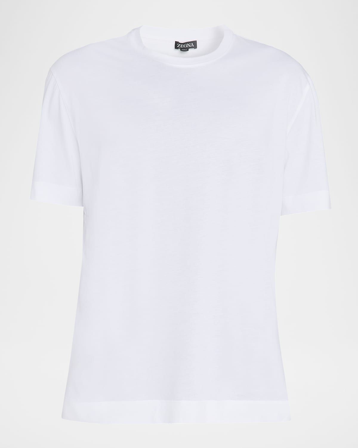 Men & apos;s Cotton Jersey Crewneck T-Shirt