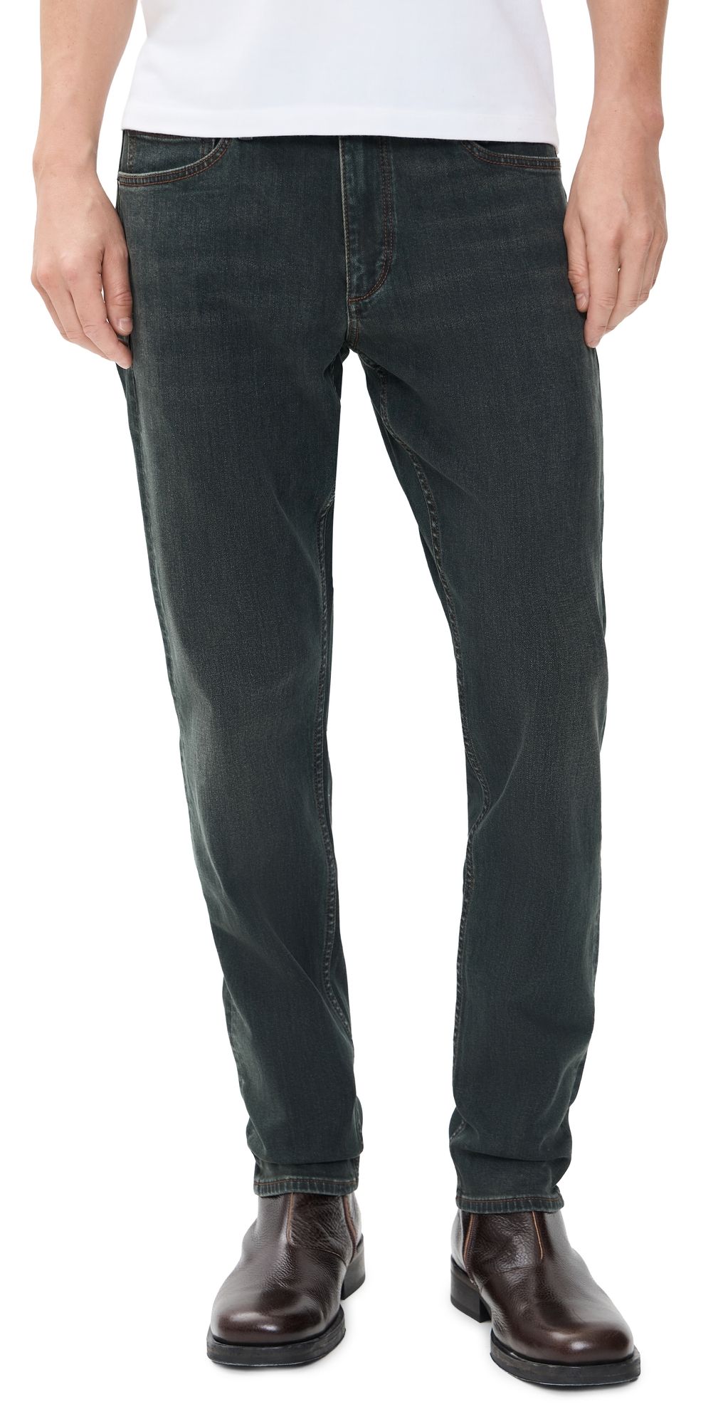 rag & bone Fit 3 Authentic Stretch Infuse Jeans 32 OILIN 34