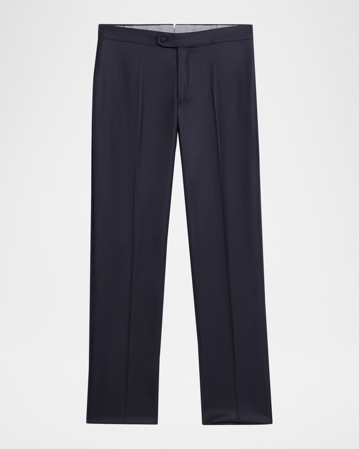 Men & apos;s Slim Wool Trousers