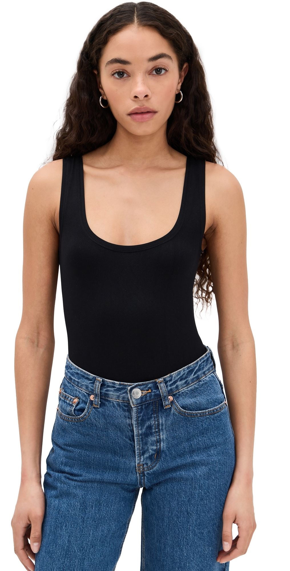 Éterne Tank Thong Bodysuit Black M/L