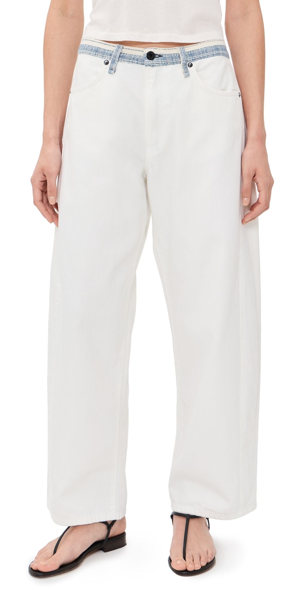 ASKK NY Catamaran Jeans White Sashiko 24