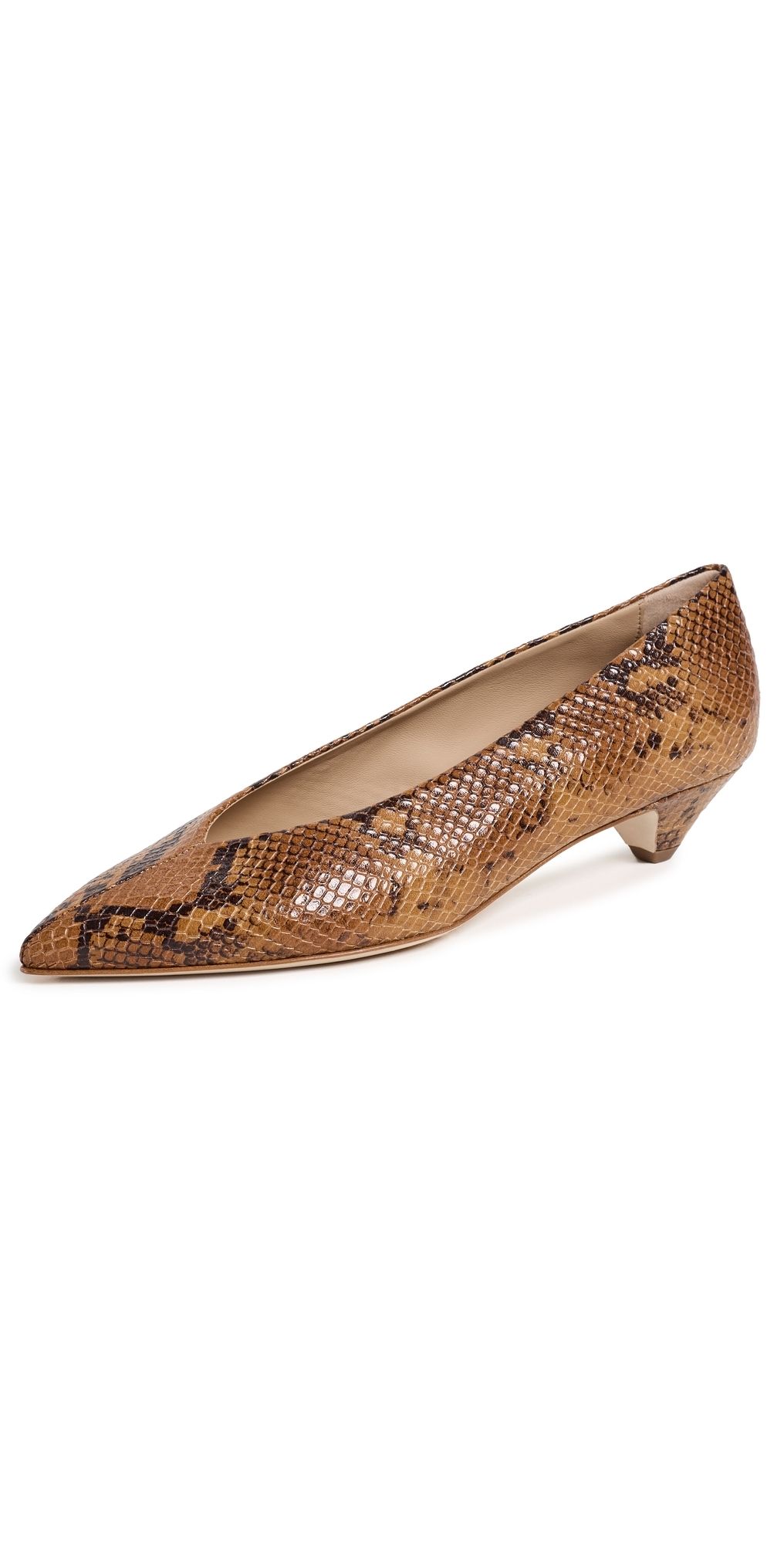 Jamie Haller The Trap Pumps Mustard Python 37.5