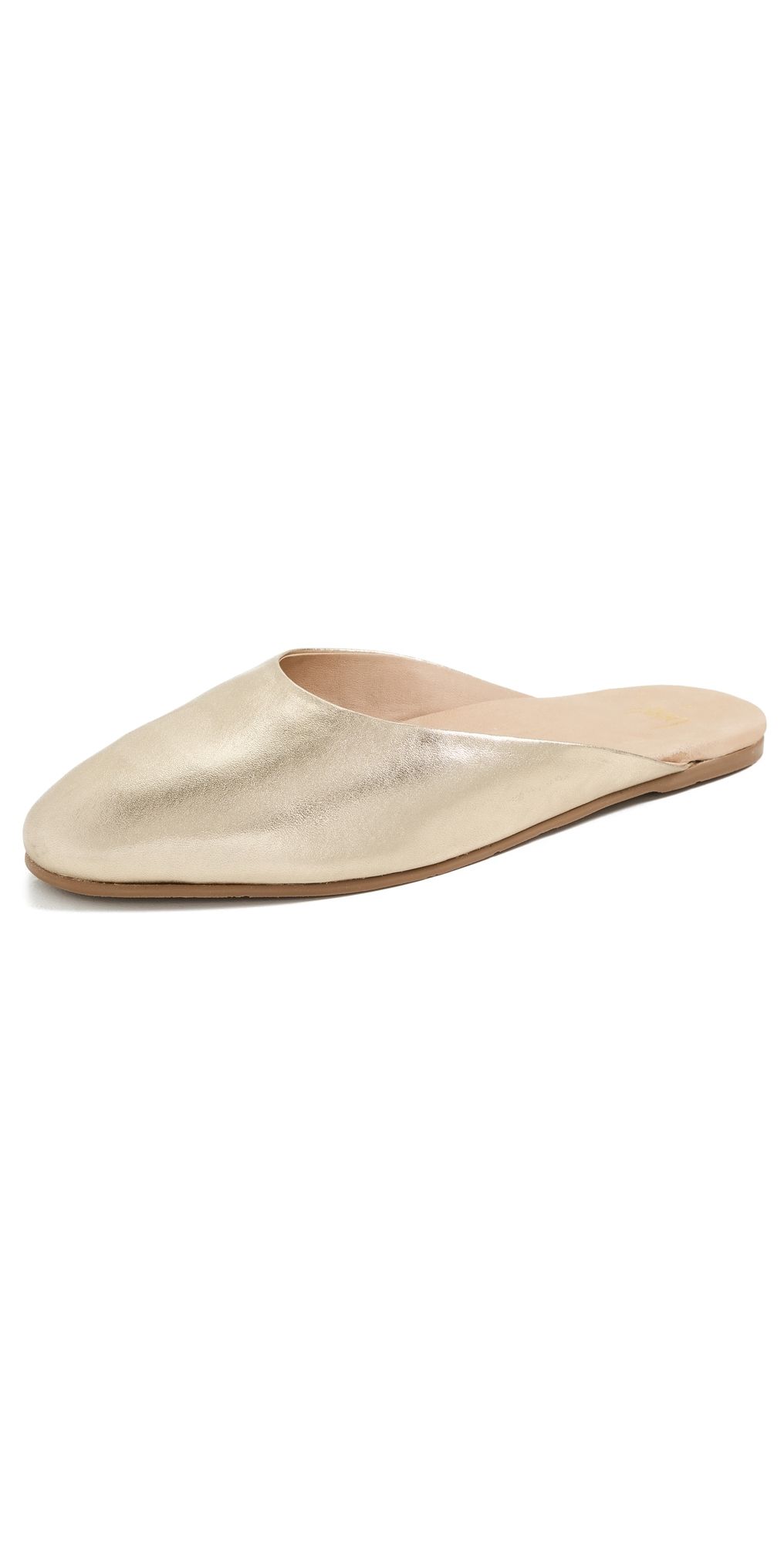 beek Phoebe Mules Gold 8
