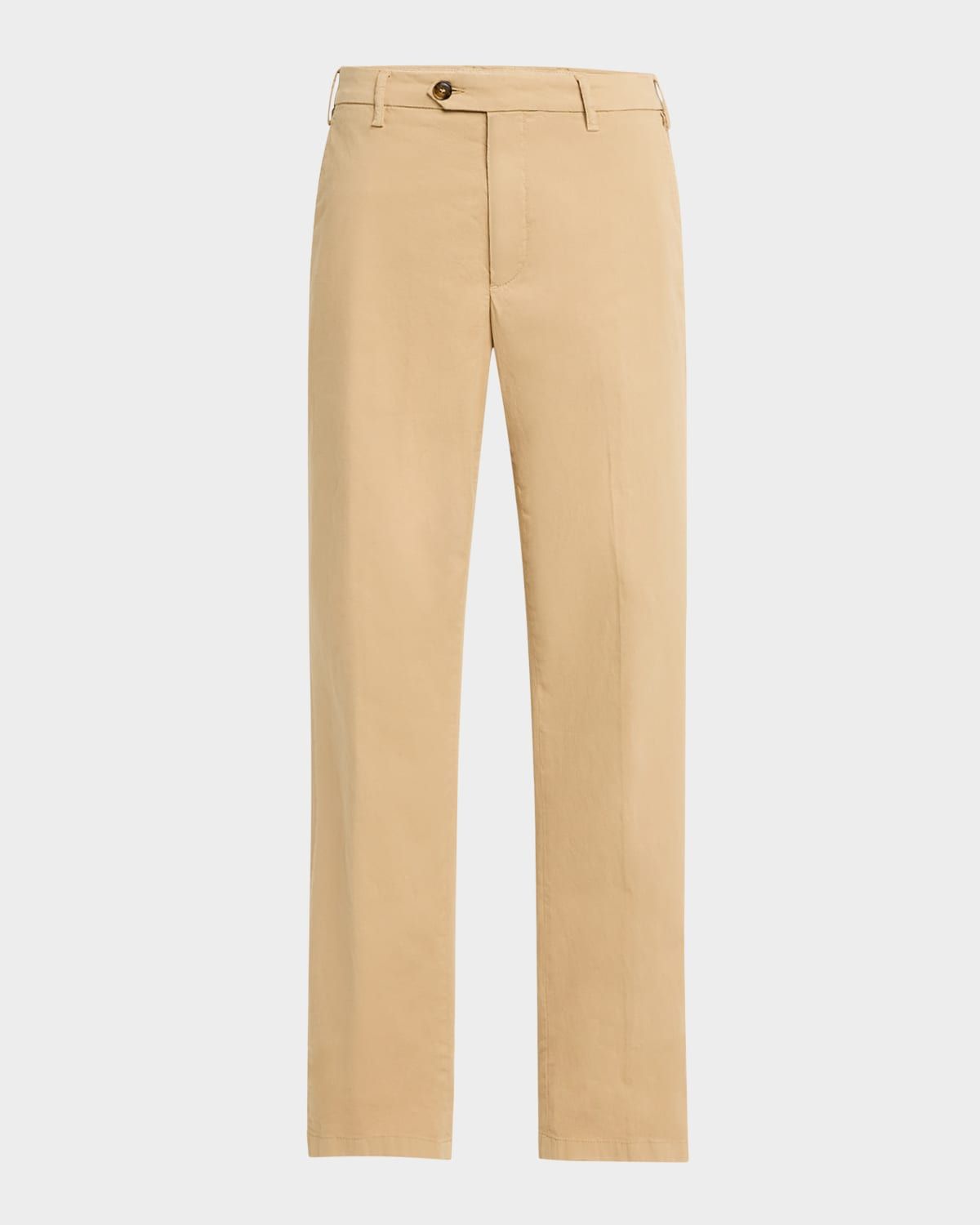Men & apos;s Straight Fit Flat-Front Pants