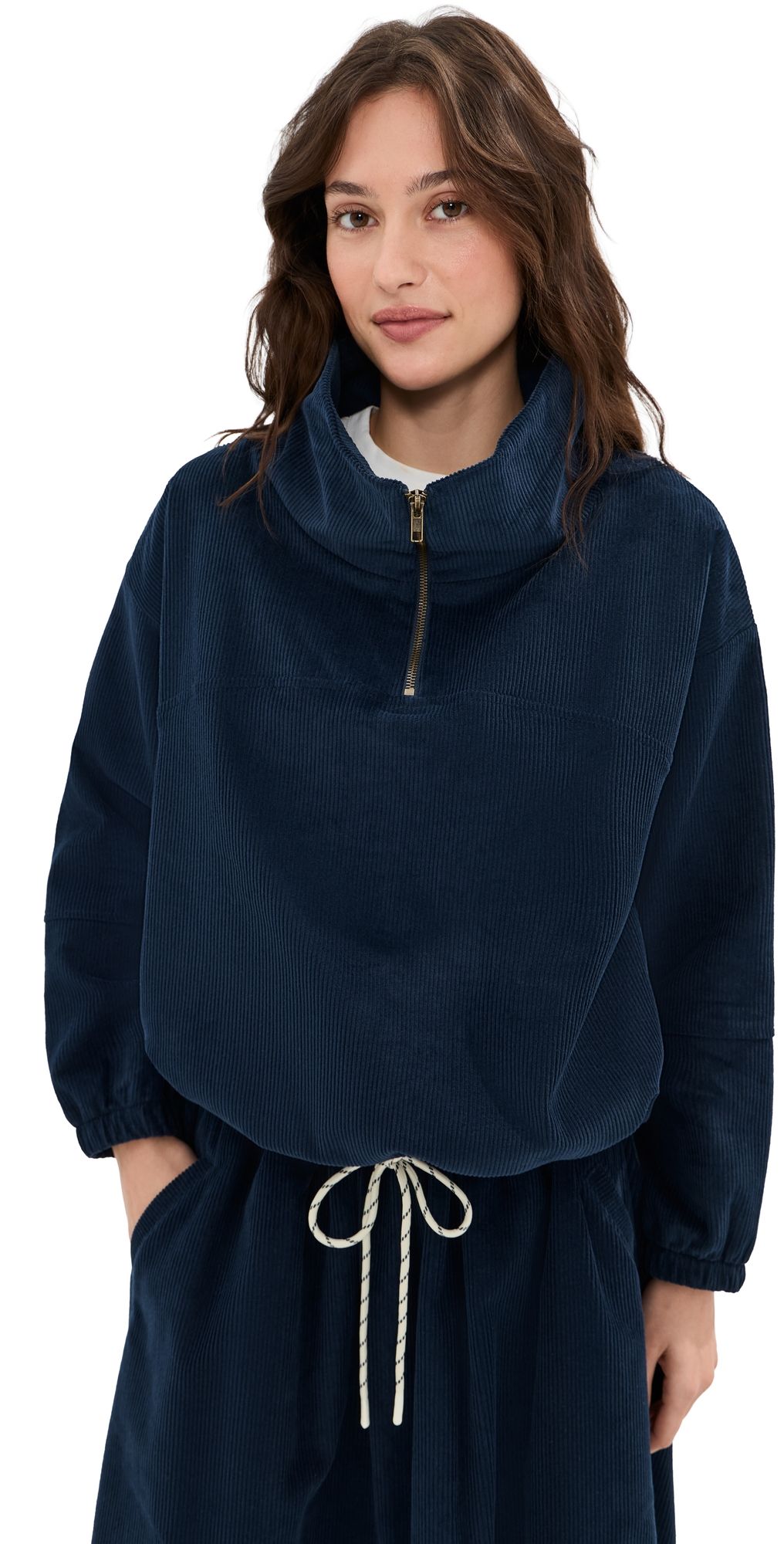 LE BOP Carson Corduroy Anorak Camel XL