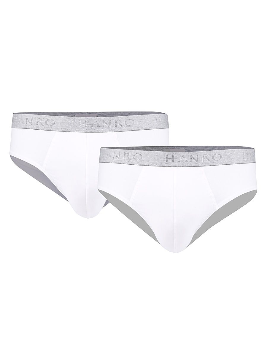 Cotton Essentials 2-Pack Briefs - White - Size XXL