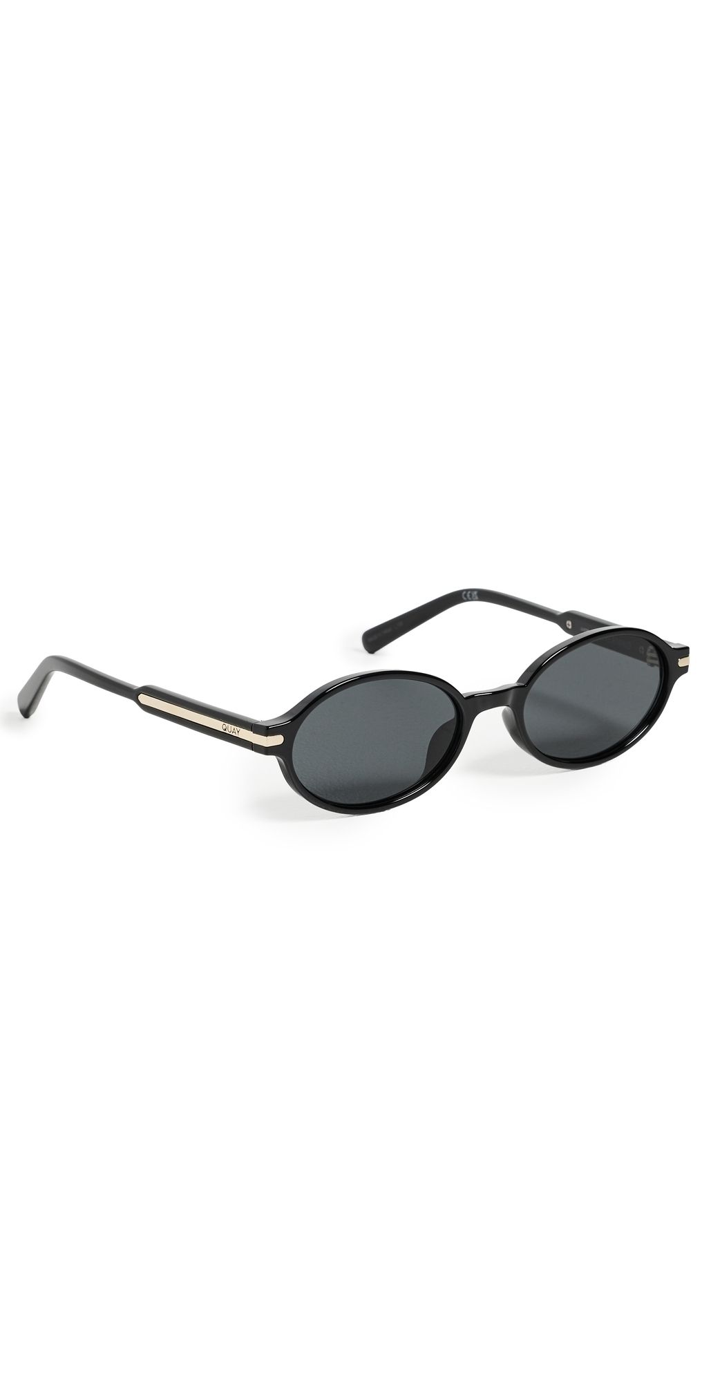 Quay Nevermind Sunglasses Black/Smoke One Size
