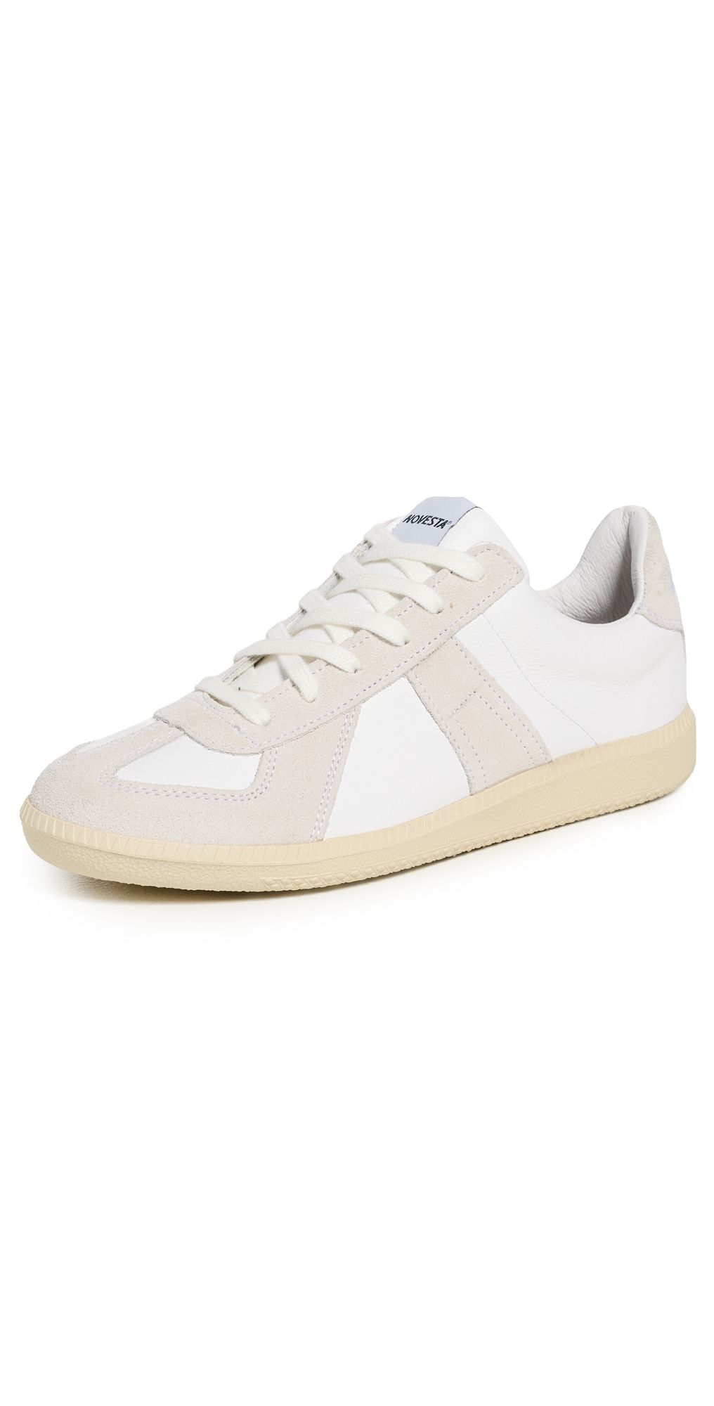 Novesta Gat All Leather Sneakers White/Transparent 37
