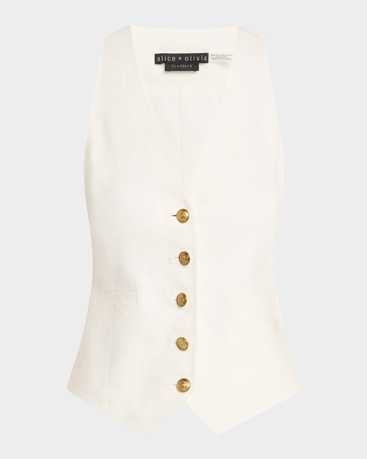 Mazie Deep V-Neck Vest