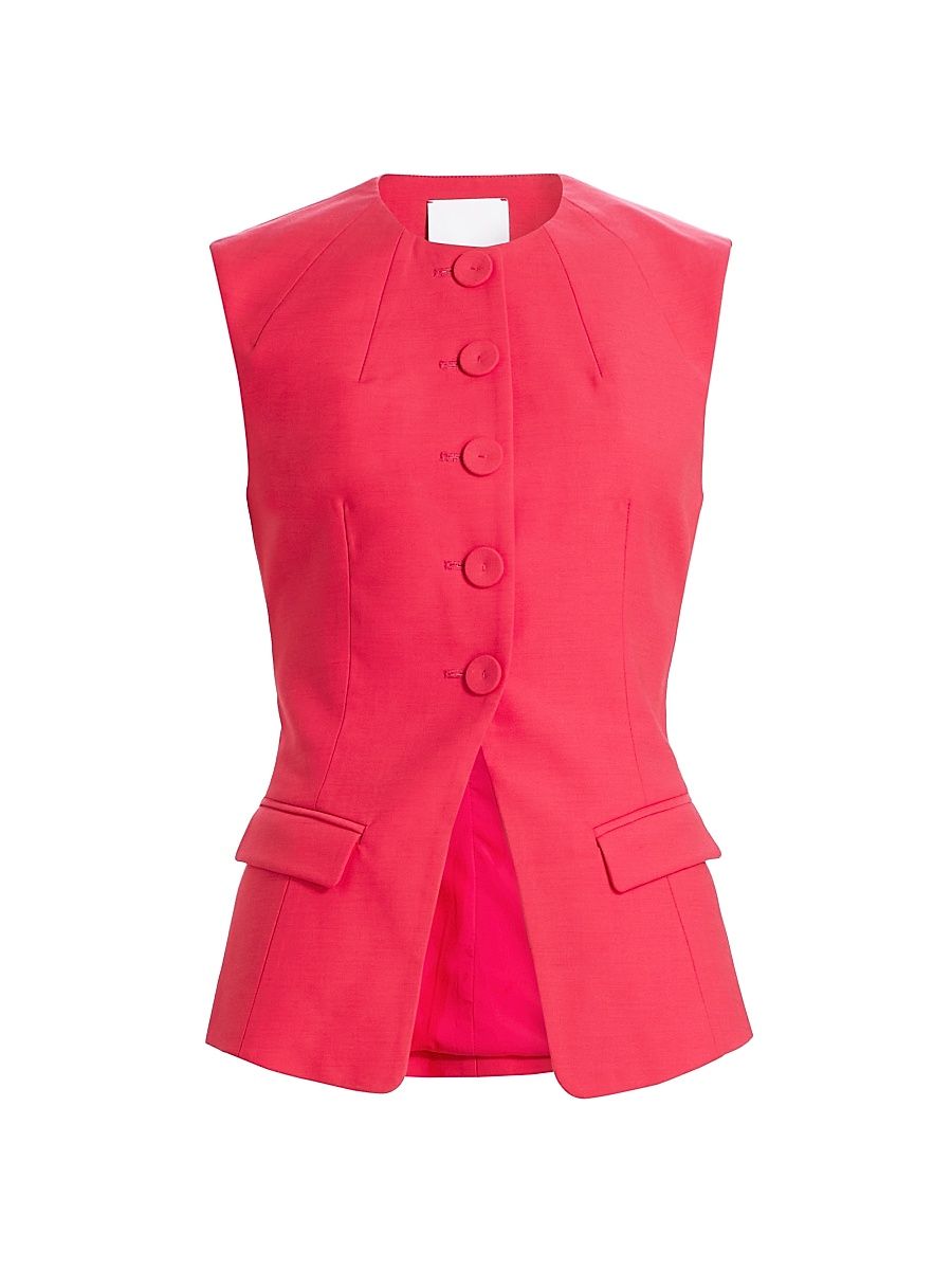 Women's Rodborough Tailored Vest - Pomegranate - Size 12