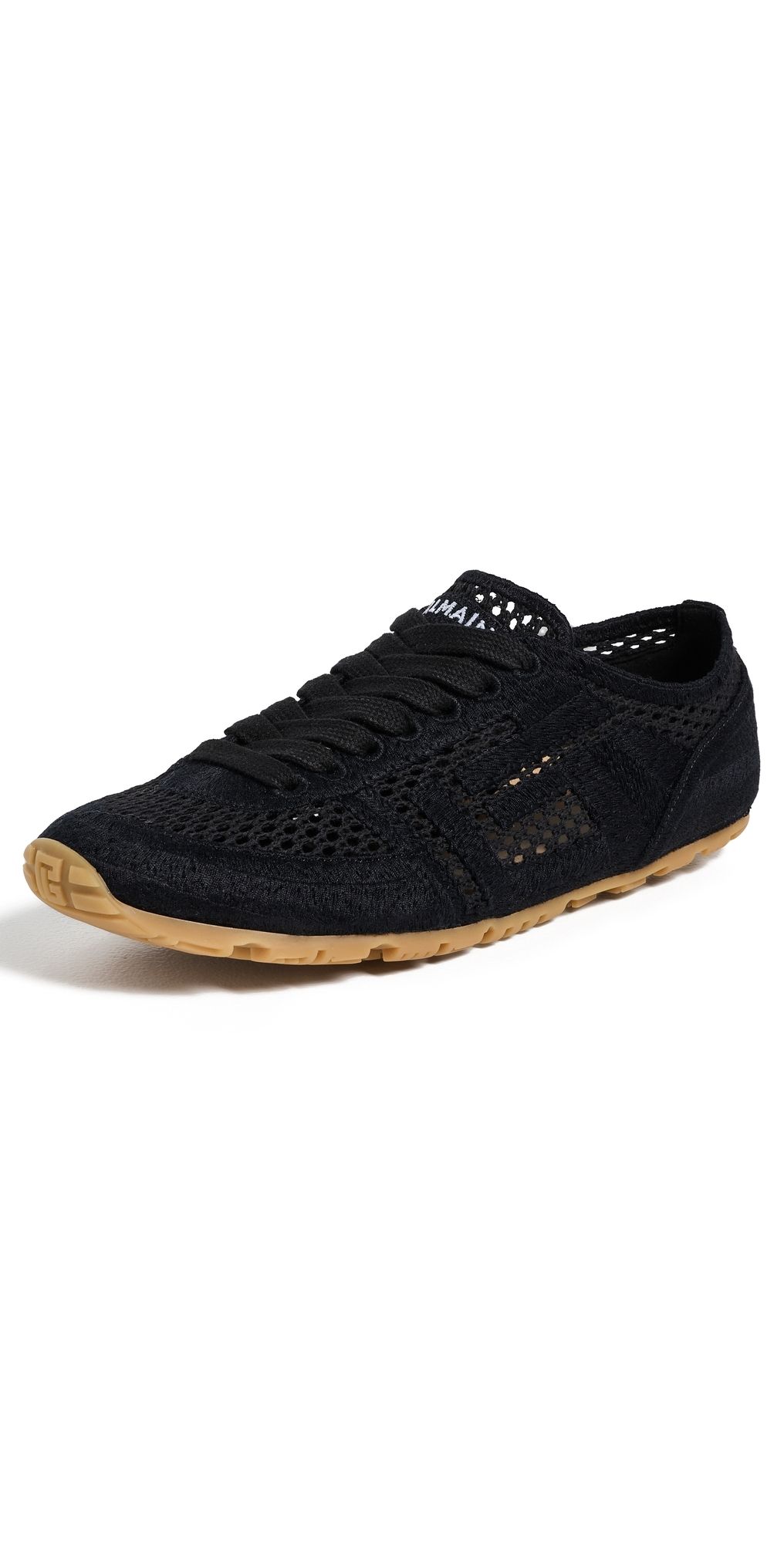 Balmain Racer 45 Macrame Sneakers 4BG Rose 39