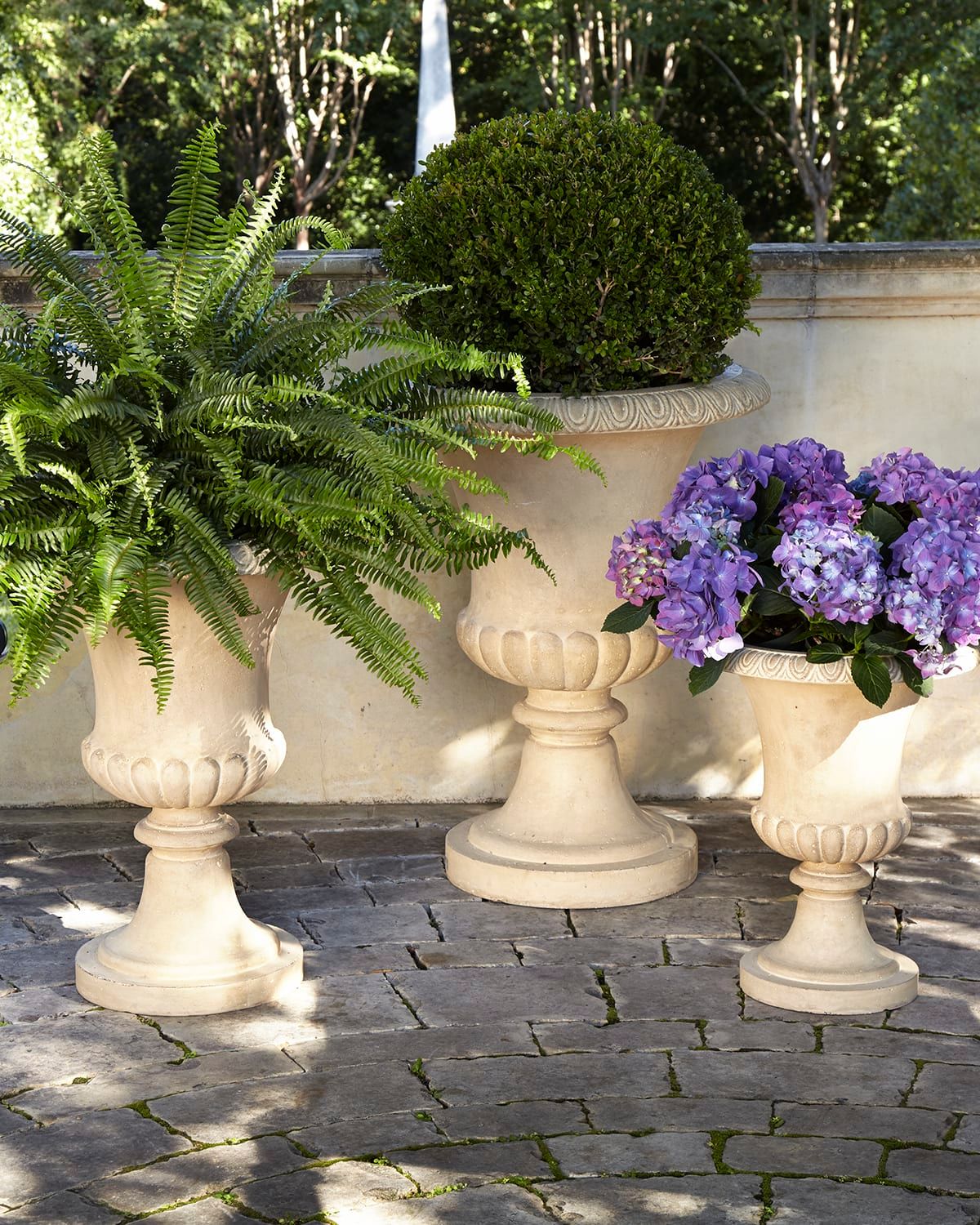 Andros Medium Traditional Urn Planter