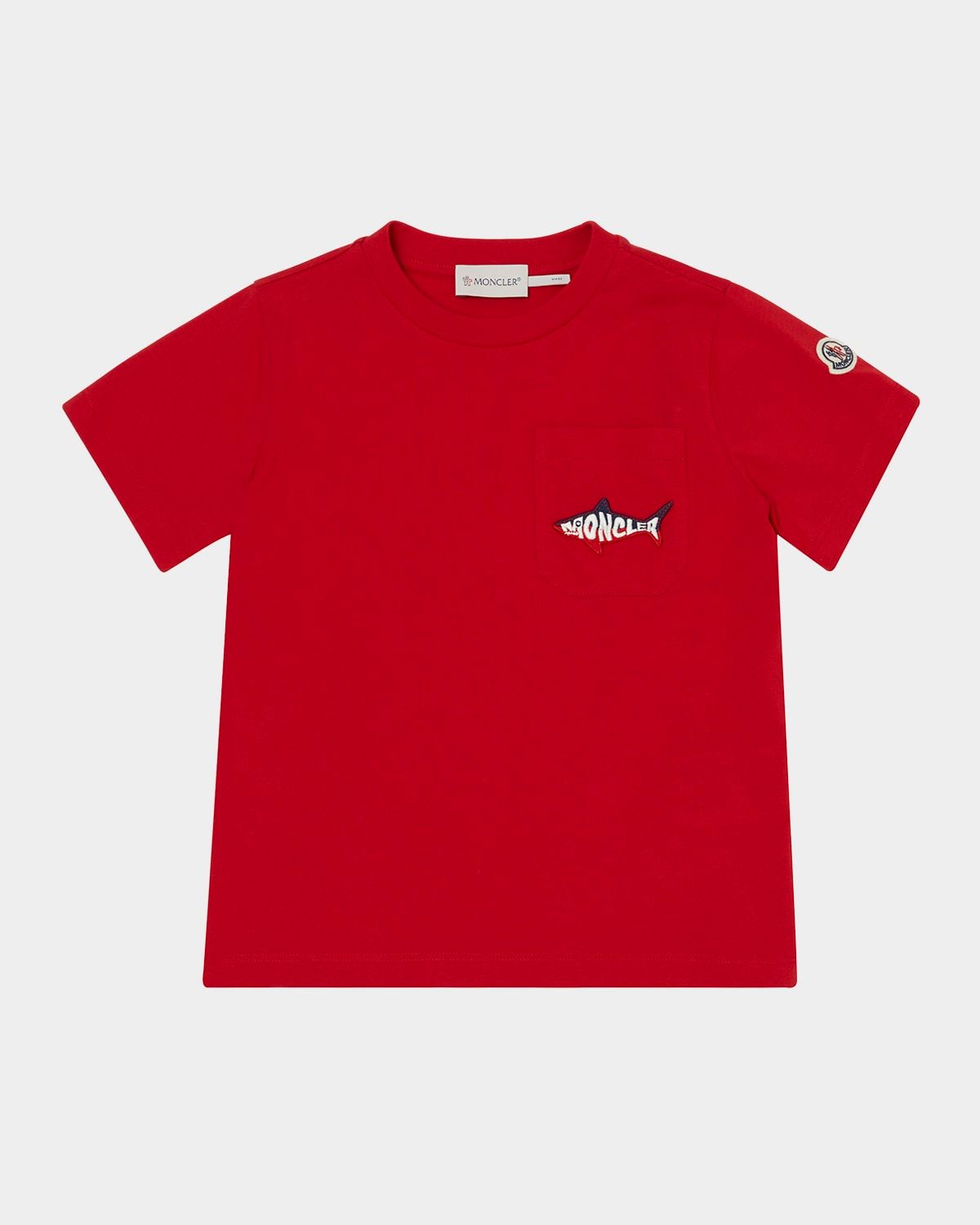 Boy & apos;s Shark Logo Short-Sleeve T-Shirt, Size 12-14