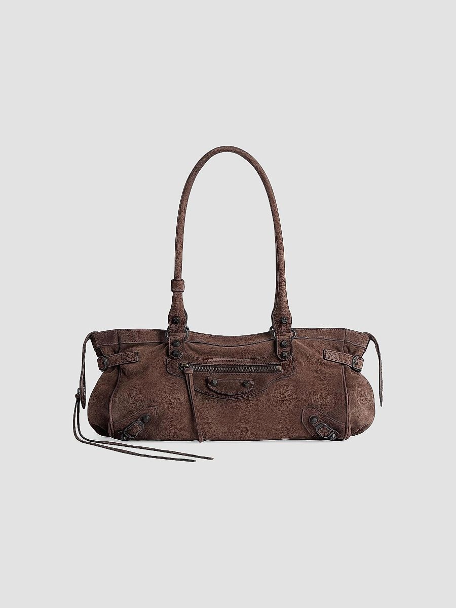Balenciaga Women's Le City Top Handle Bag - Light Espresso