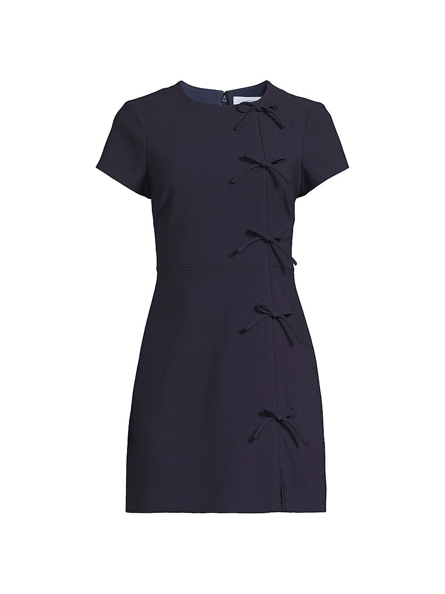 Women's Juno Bow Minidress - Navy - Size 2