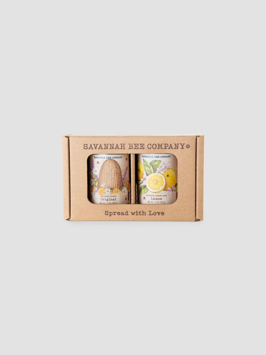 2-Piece Original & Lemon Whipped Honey Gift Set
