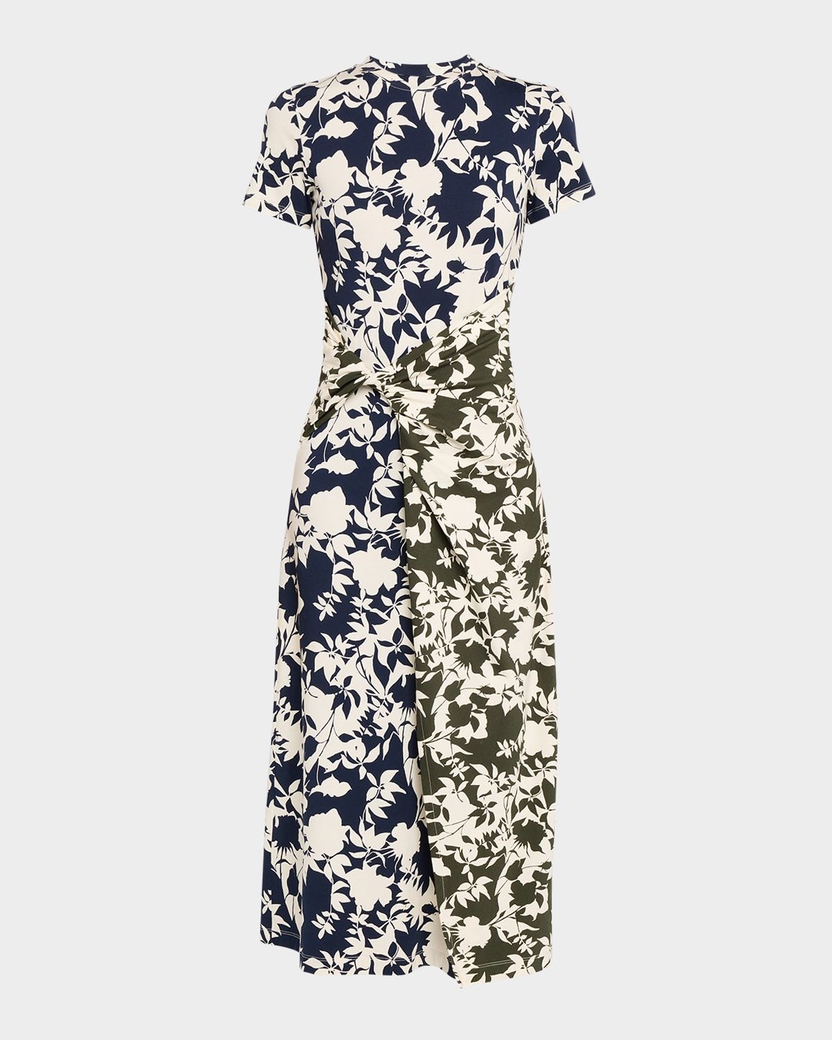 Jan Printed Short-Sleeve T-Shirt Dress